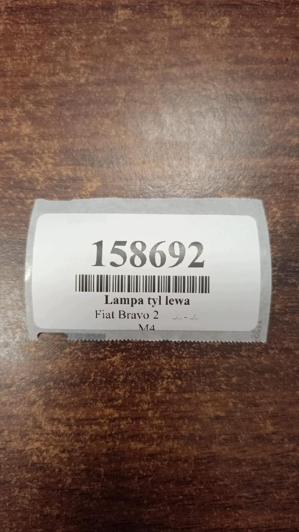 Fiat Bravo II Lámpara Izquierda Trasera OEM image 10