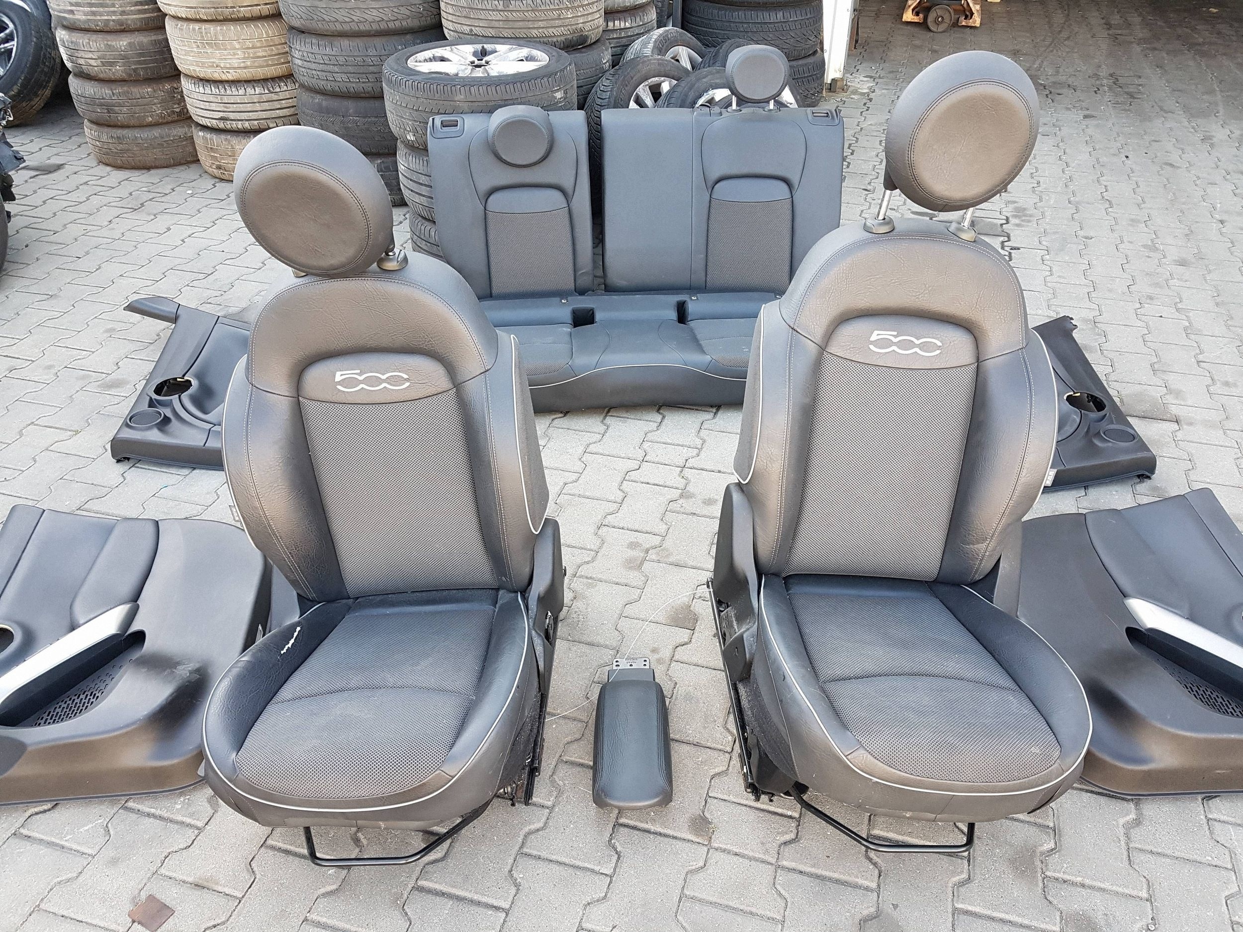Asiento Trasero Fiat 500X 2014-2024 Piel Ecologica