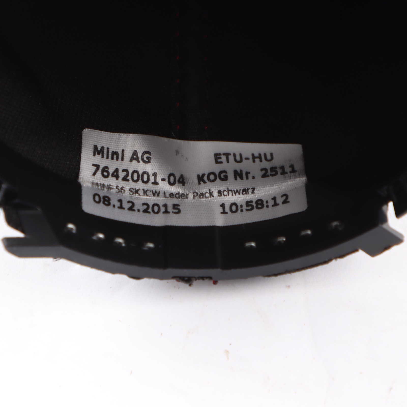 Mini F56 Pook 6-Bak Leer Zwart 7642001 image 10