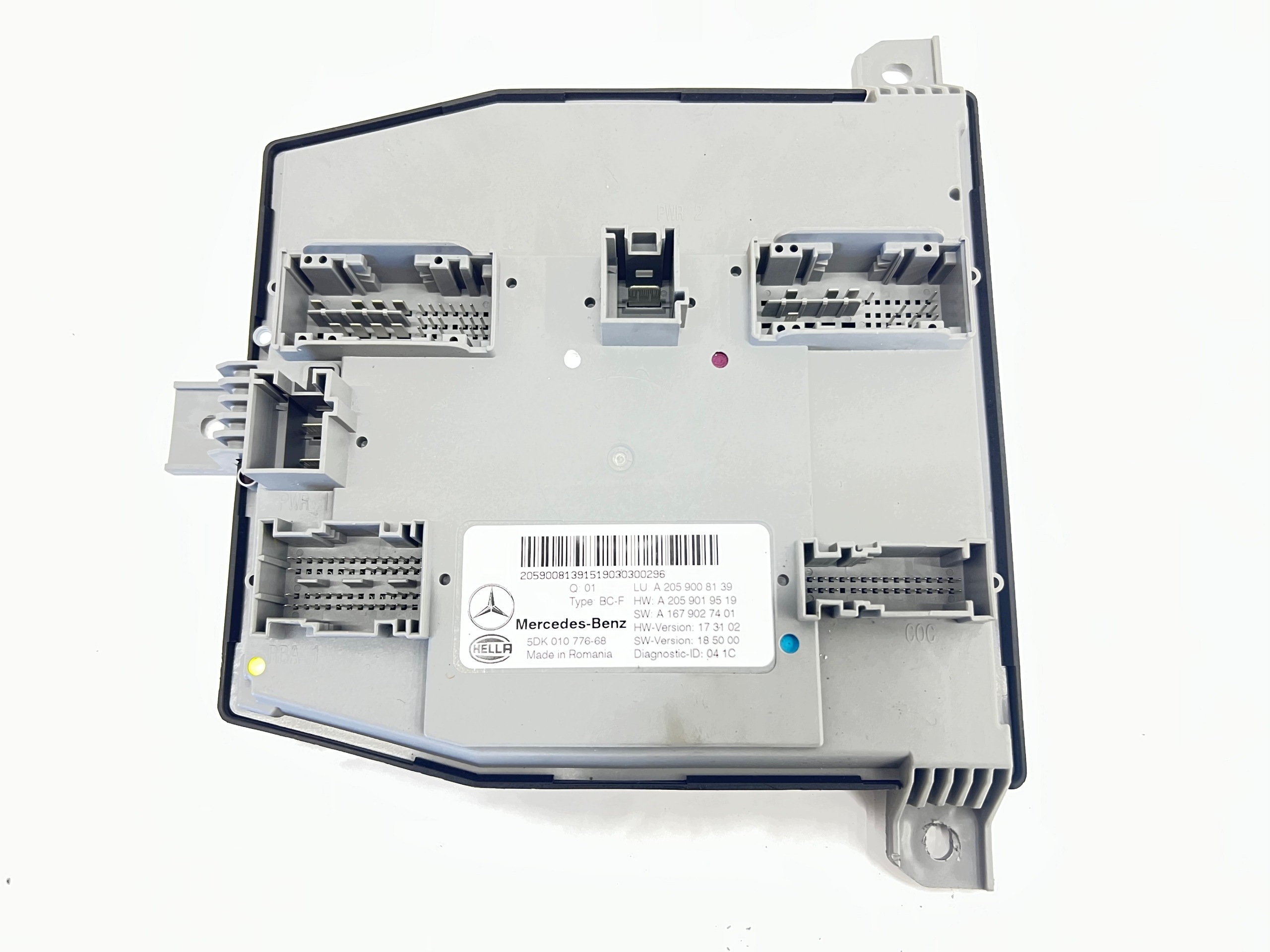 Mercedes W205 Control Module A2059008139 image 2