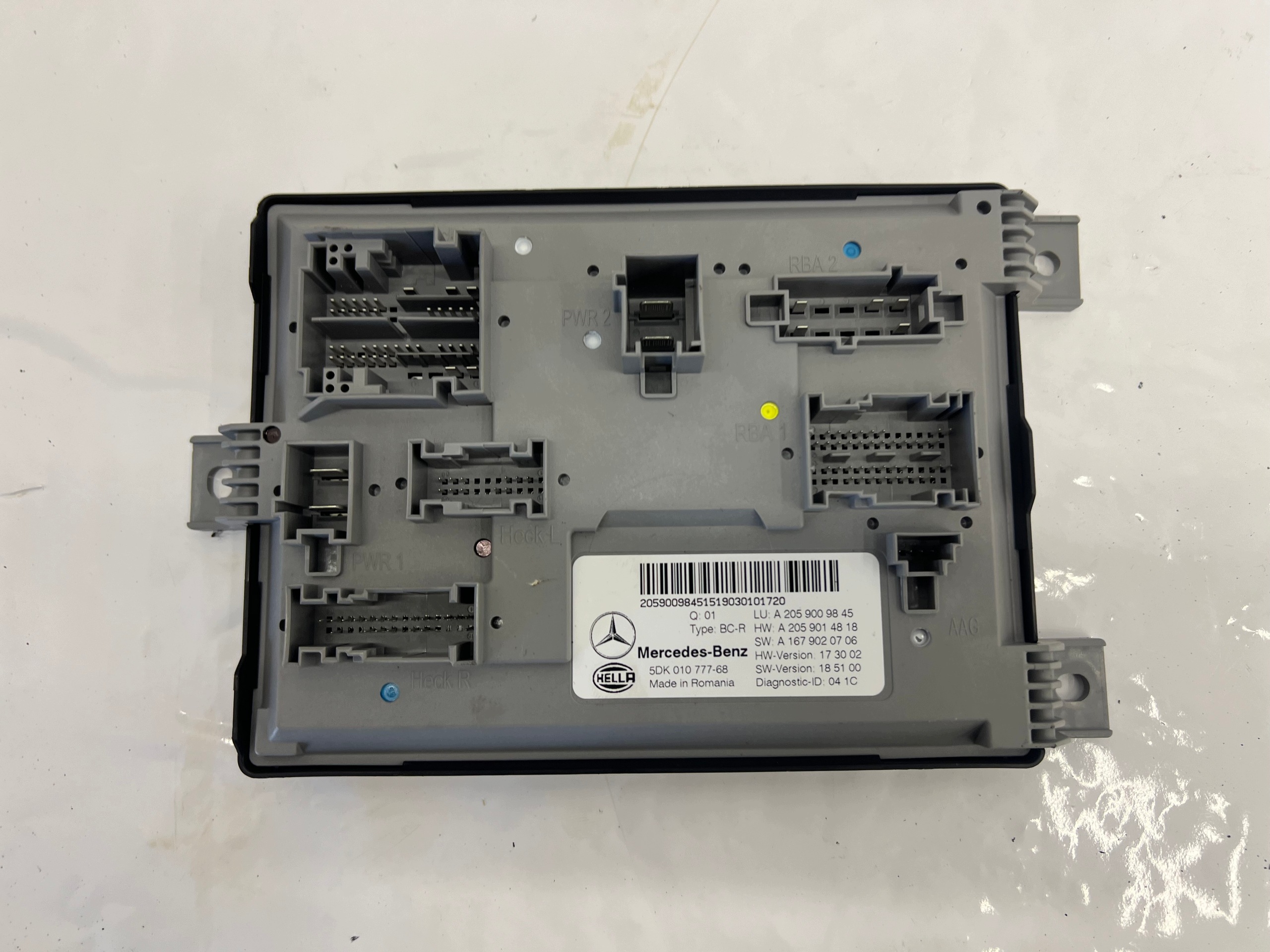 Modul Komfort A2059009845 Mercedes W205 image 2