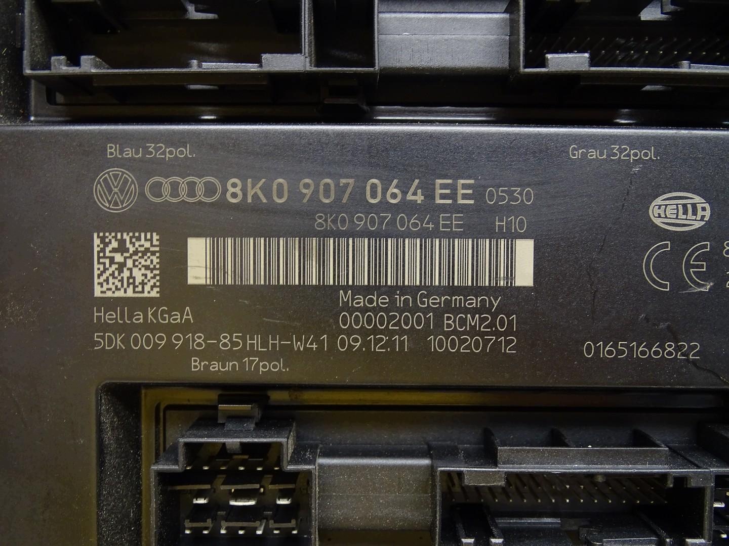 Module Confort BCM 8K0907064EE Audi A4 A5 image 5