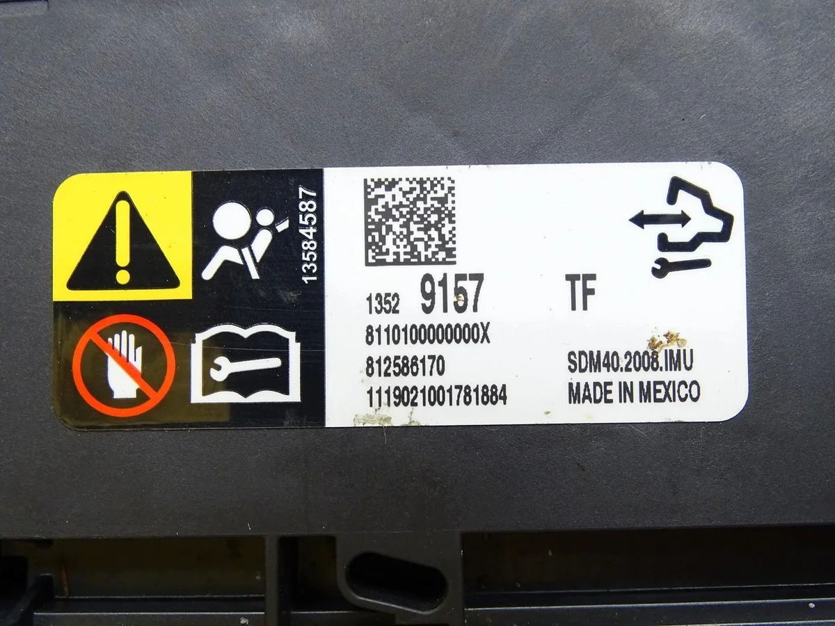 Módulo Airbag Opel Insignia B 13529157 image 6