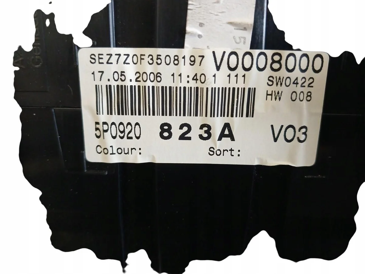 CUADRO SEAT ALTEA 1.6 MPI 5P0920823A image 3