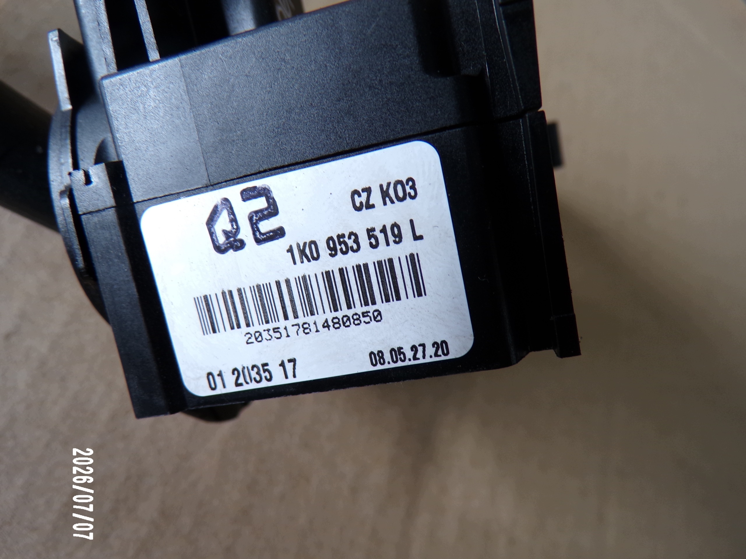 Interruptor combinado VW Jetta V 1K0953519L image 6