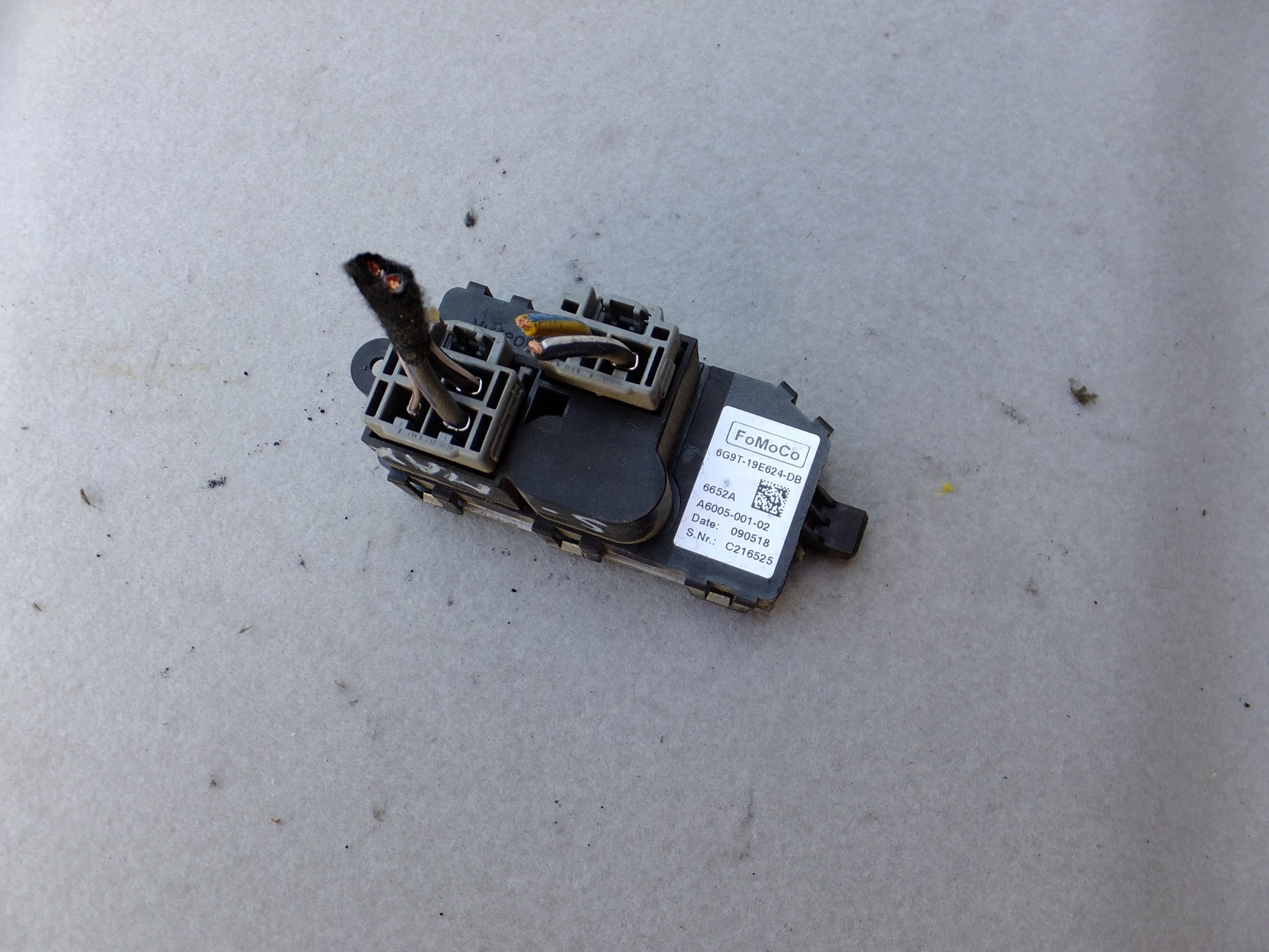 Resistor do aquecedor Ford S-Max Mk1 6G9T-19E624-DB image 2