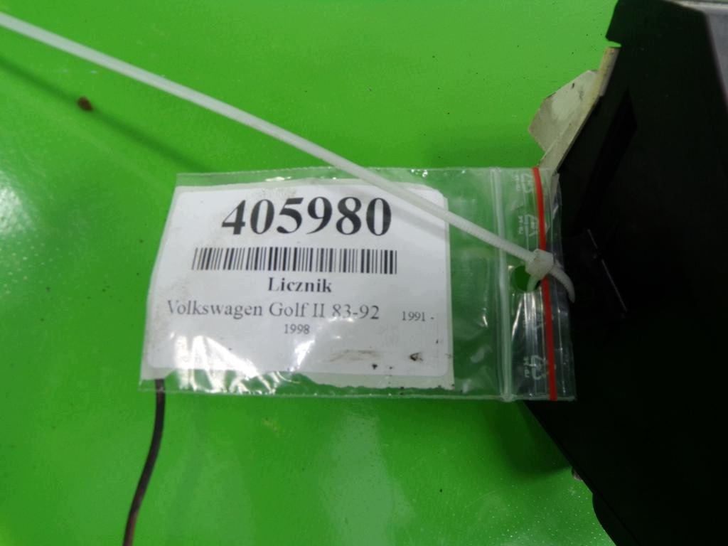 Compteur VW Golf II F-405980- image 8