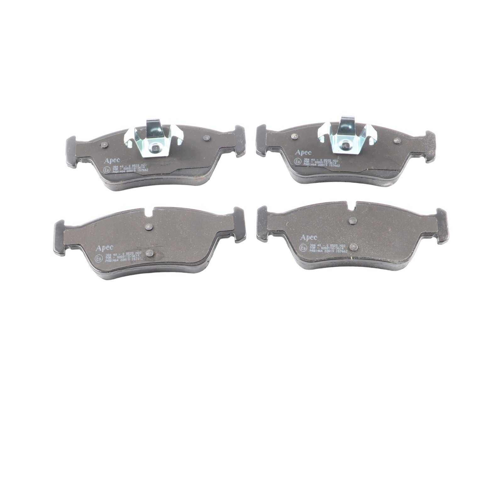 BMW E87 E90 Jeu Plaquettes Frein Apec PAD1464 image 2