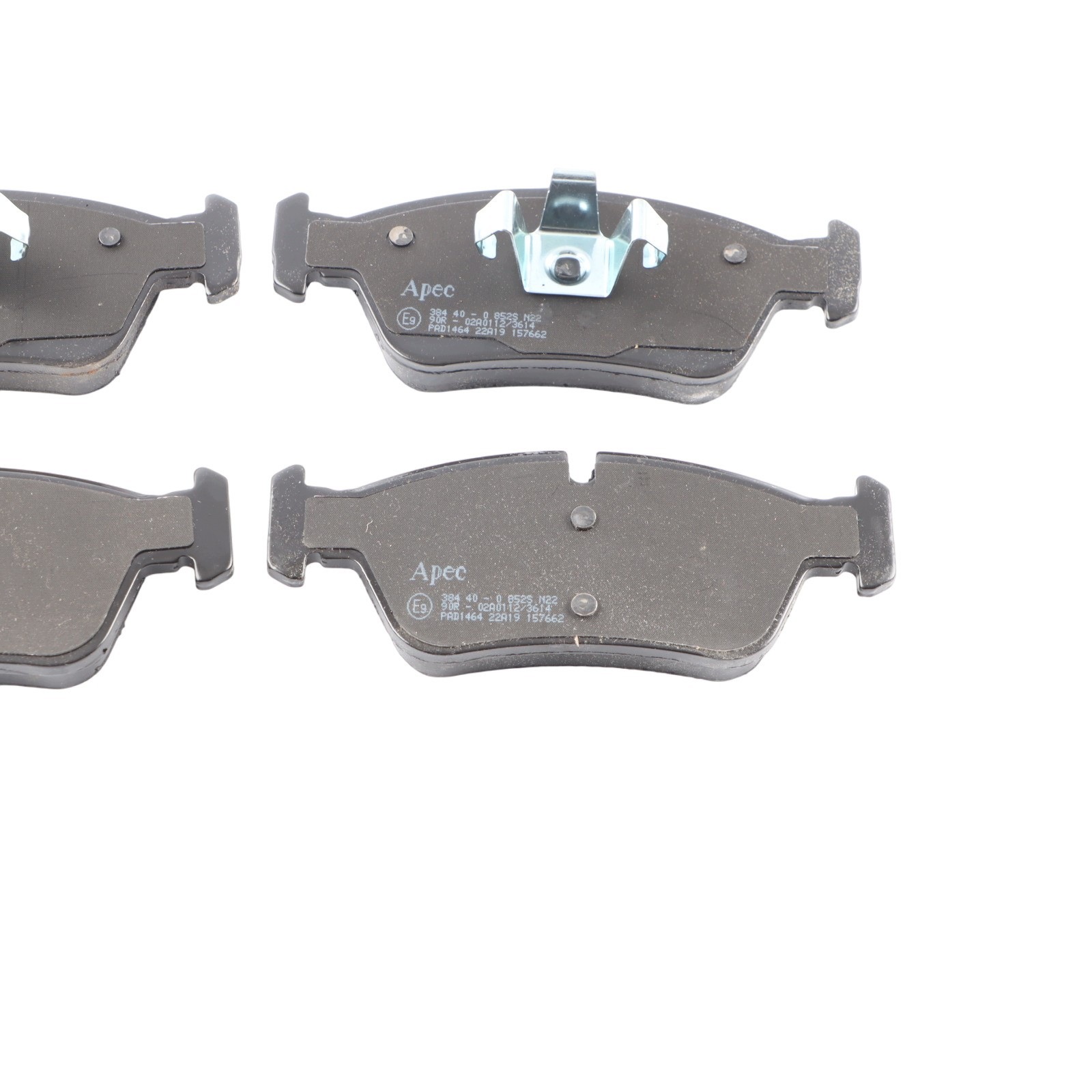 BMW E87 E90 Jeu Plaquettes Frein Apec PAD1464 image 3