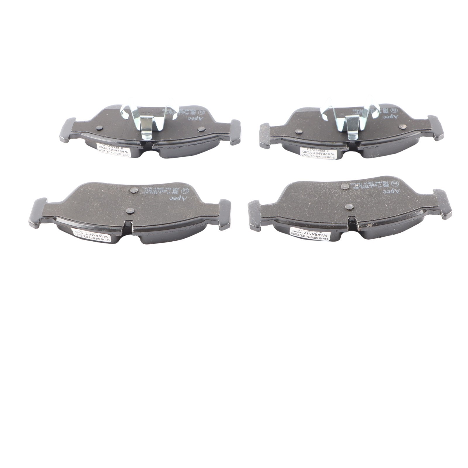 BMW E87 E90 Jeu Plaquettes Frein Apec PAD1464 image 5