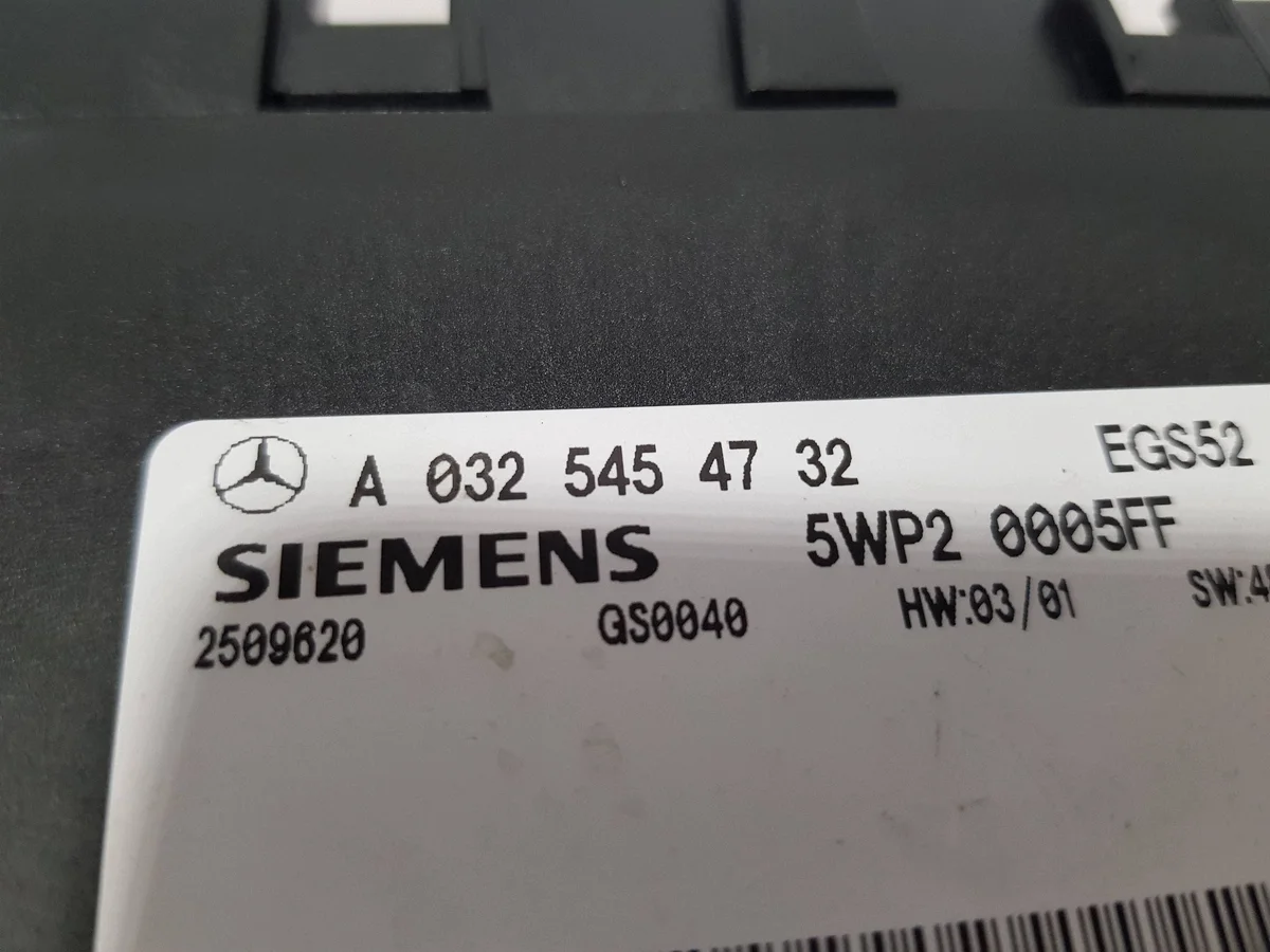 Mersu SL R230 vaihteiston ohjain A0325454732