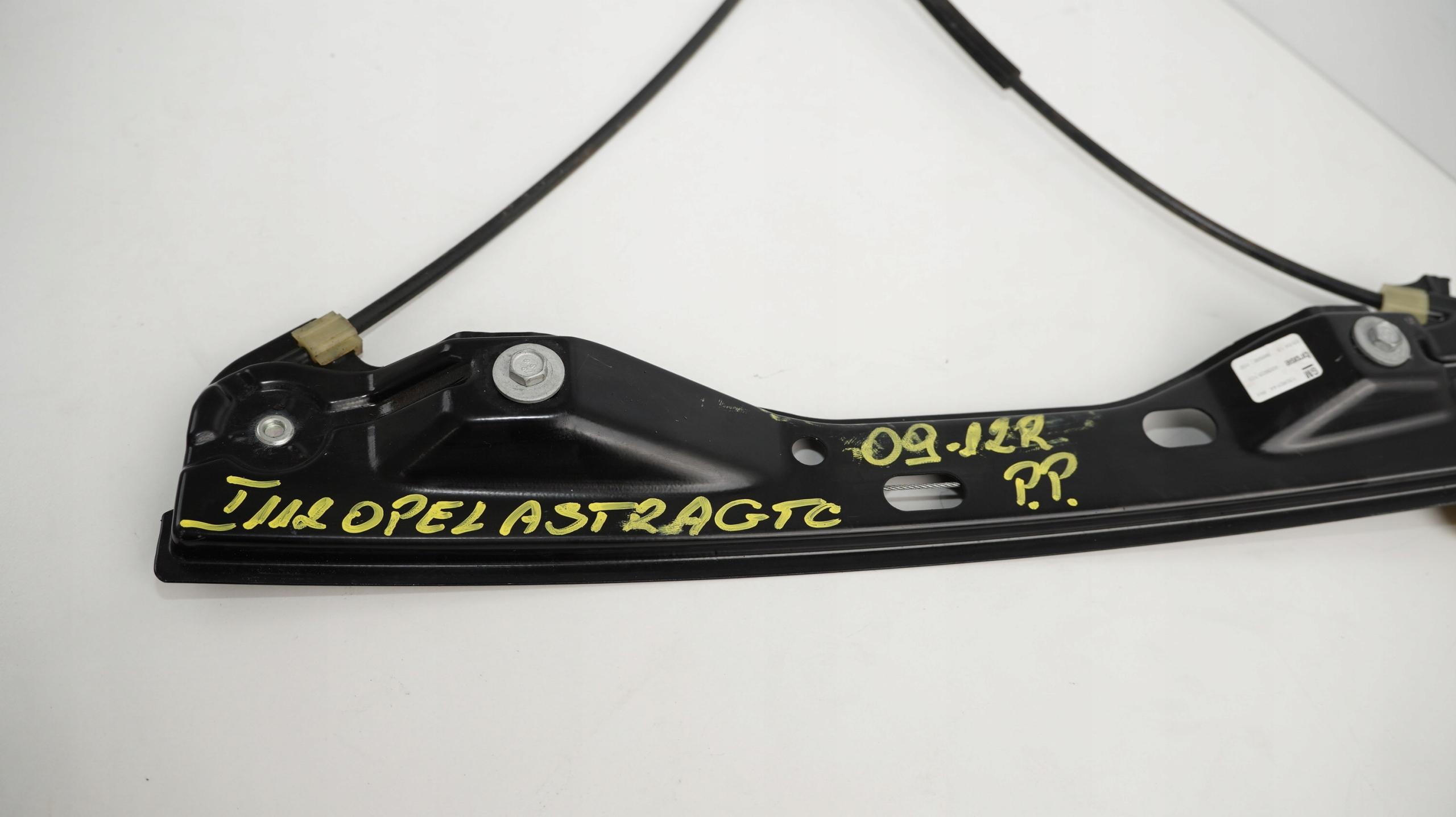 Window Regulator Right Front Opel Astra J 3D image 3