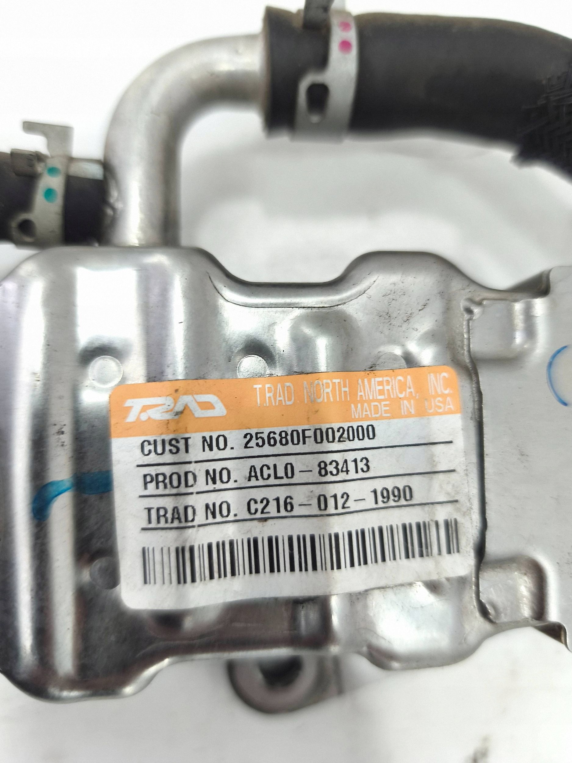 Refroidisseur EGR Toyota Highlander XU70 25680F002000 image 9