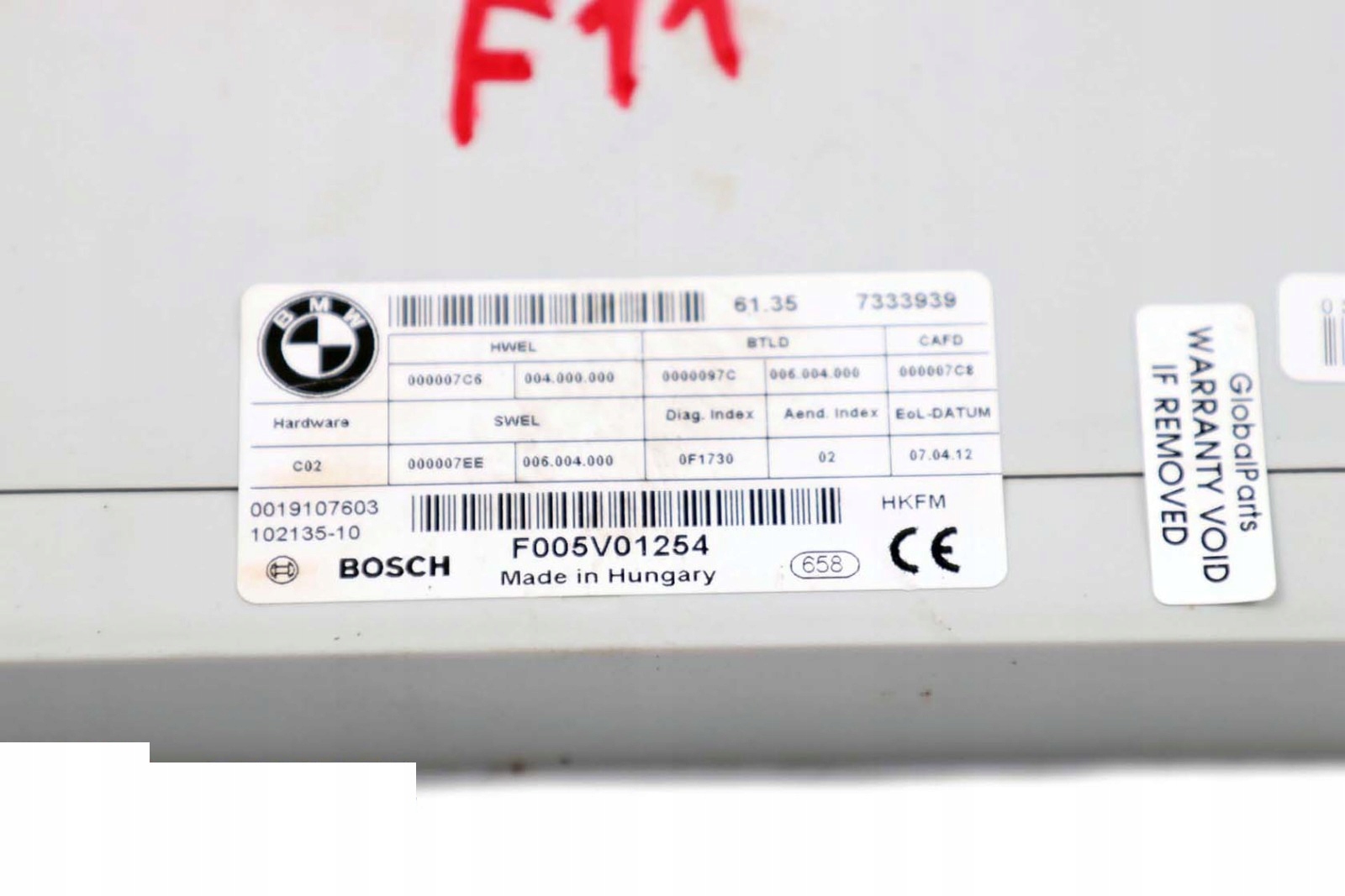 Módulo BMW F11 7333939 Usado image 10