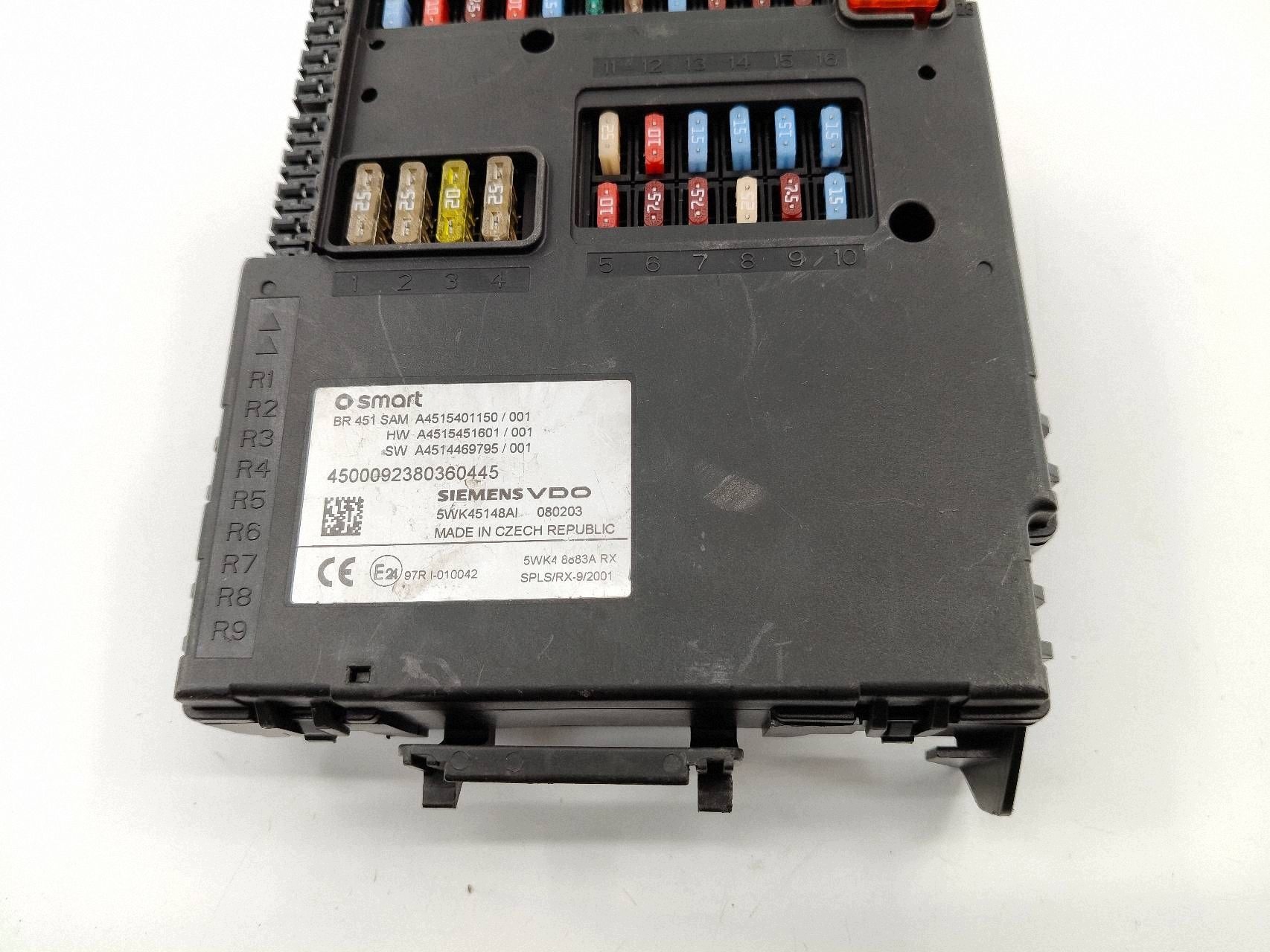 Smart Fortwo II A451 BSI Modul A4515401150 image 5