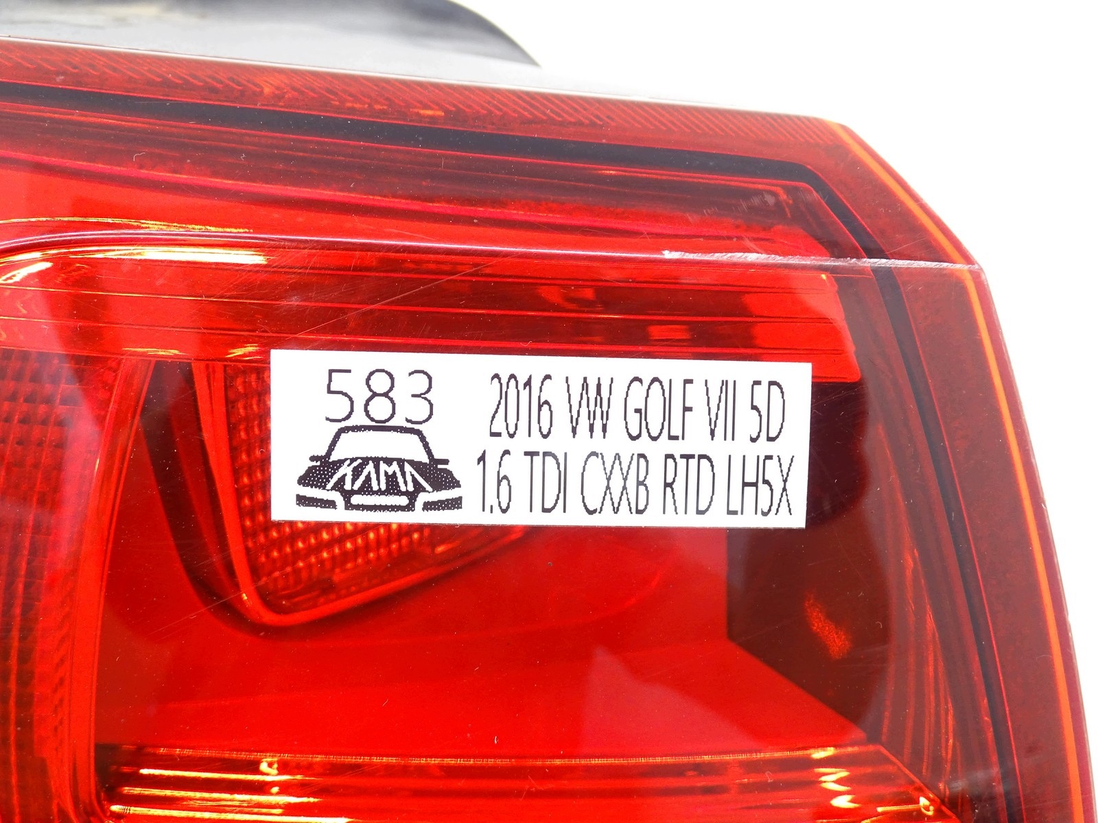 Rückleuchte Links VW Golf VII MK7 2012-2016 5G0945095M image 10