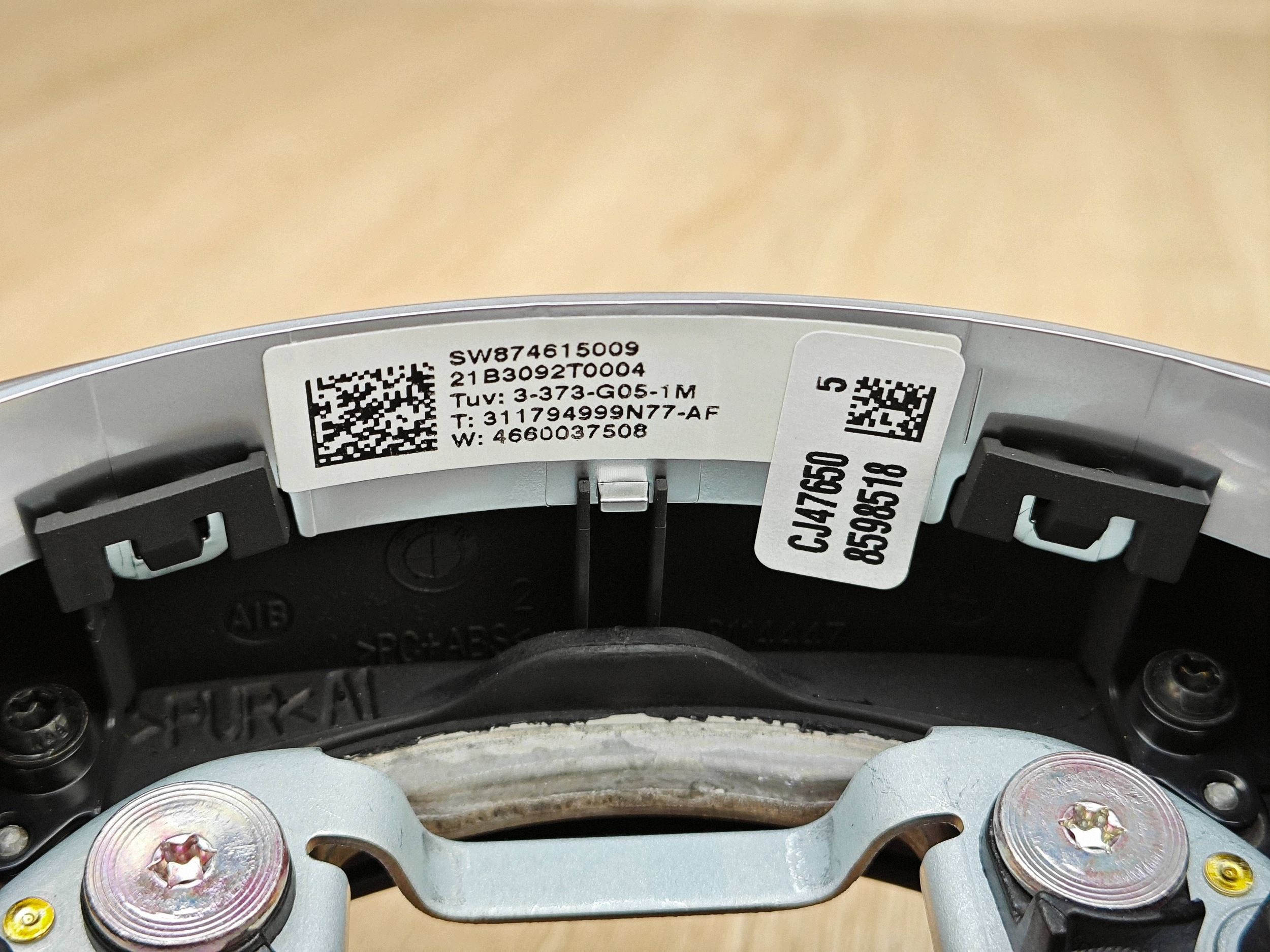 Volant BMW cuir chauffant M-Paket 8746150 image 7
