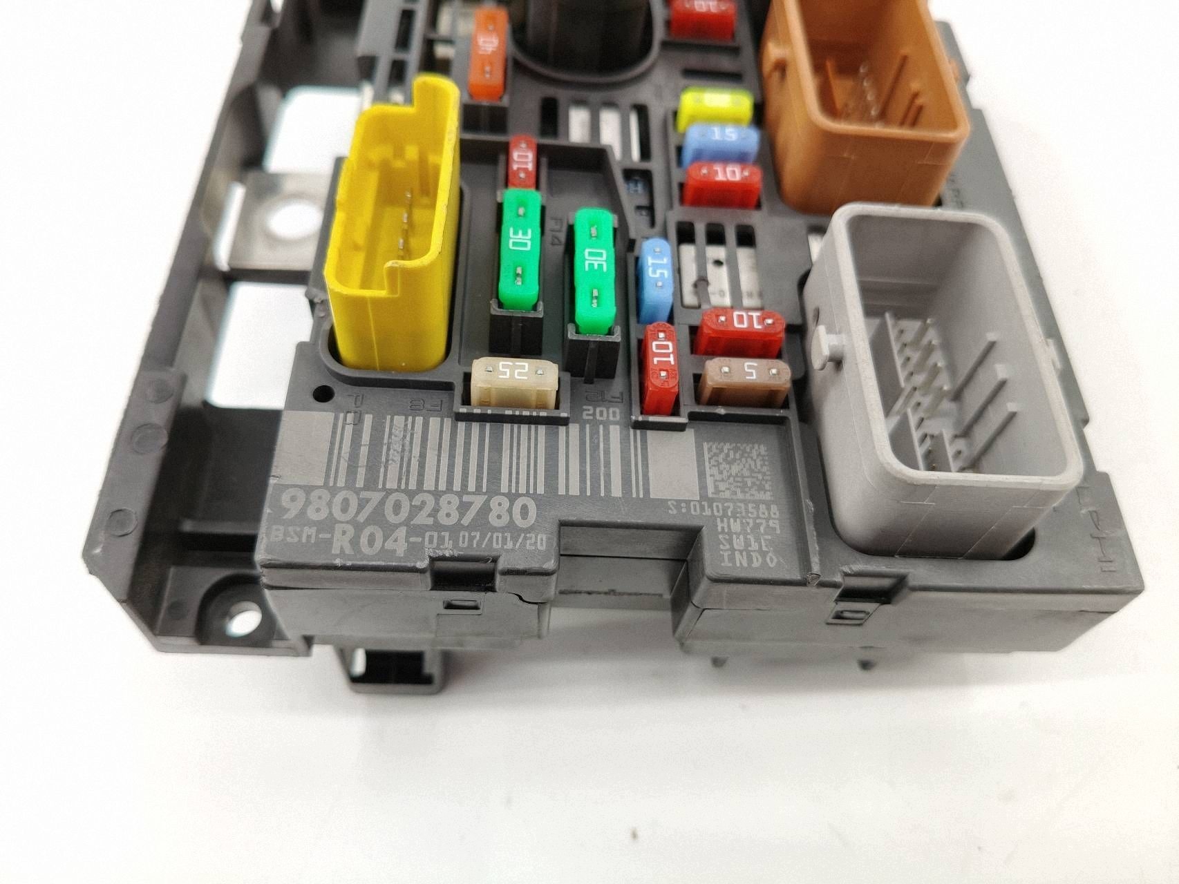 BSM Modul Sicherungskasten Peugeot Citroen 9807028780 image 4