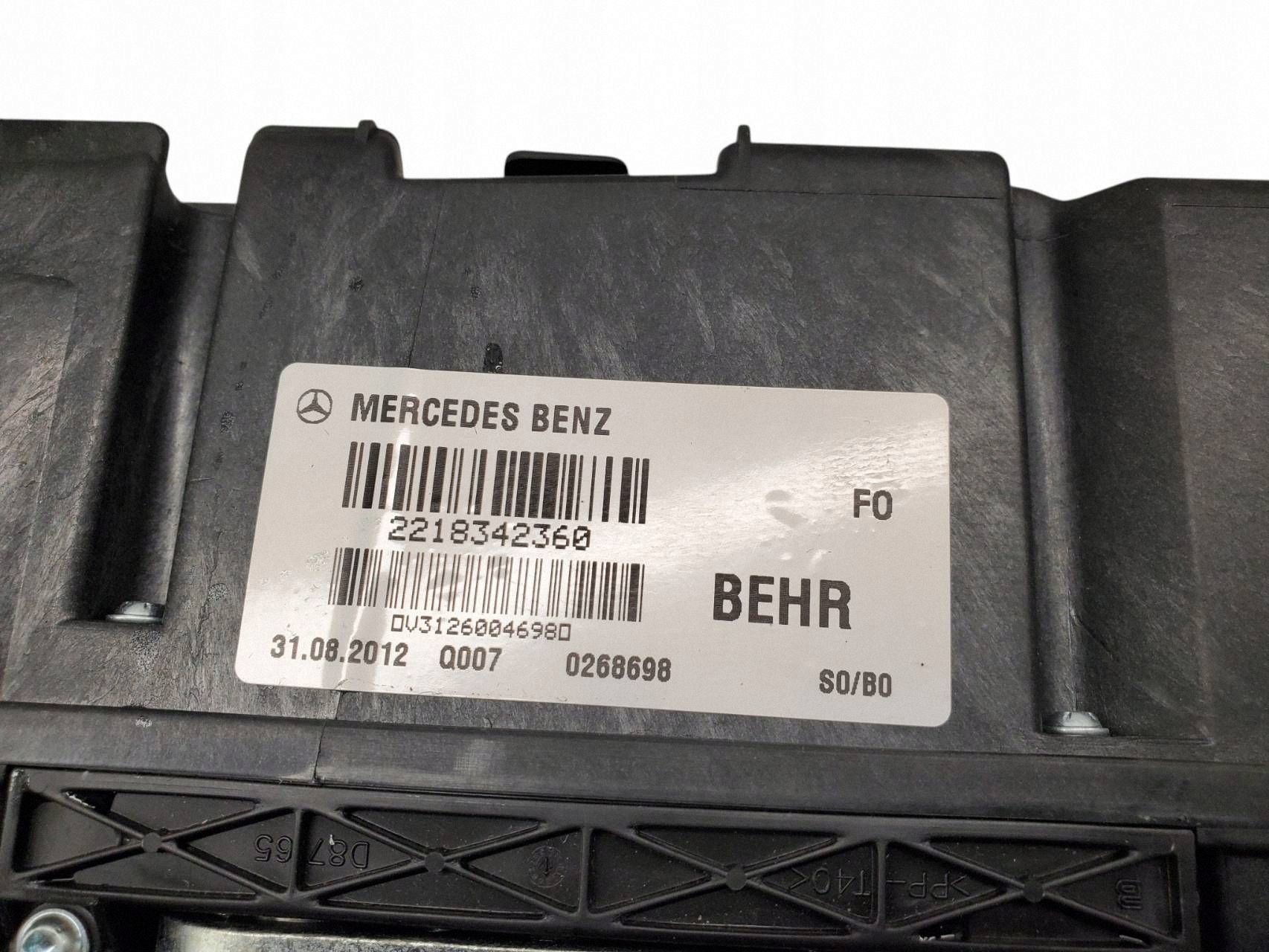 Mercedes-Benz S W221 2218342360 Chauffage image 9