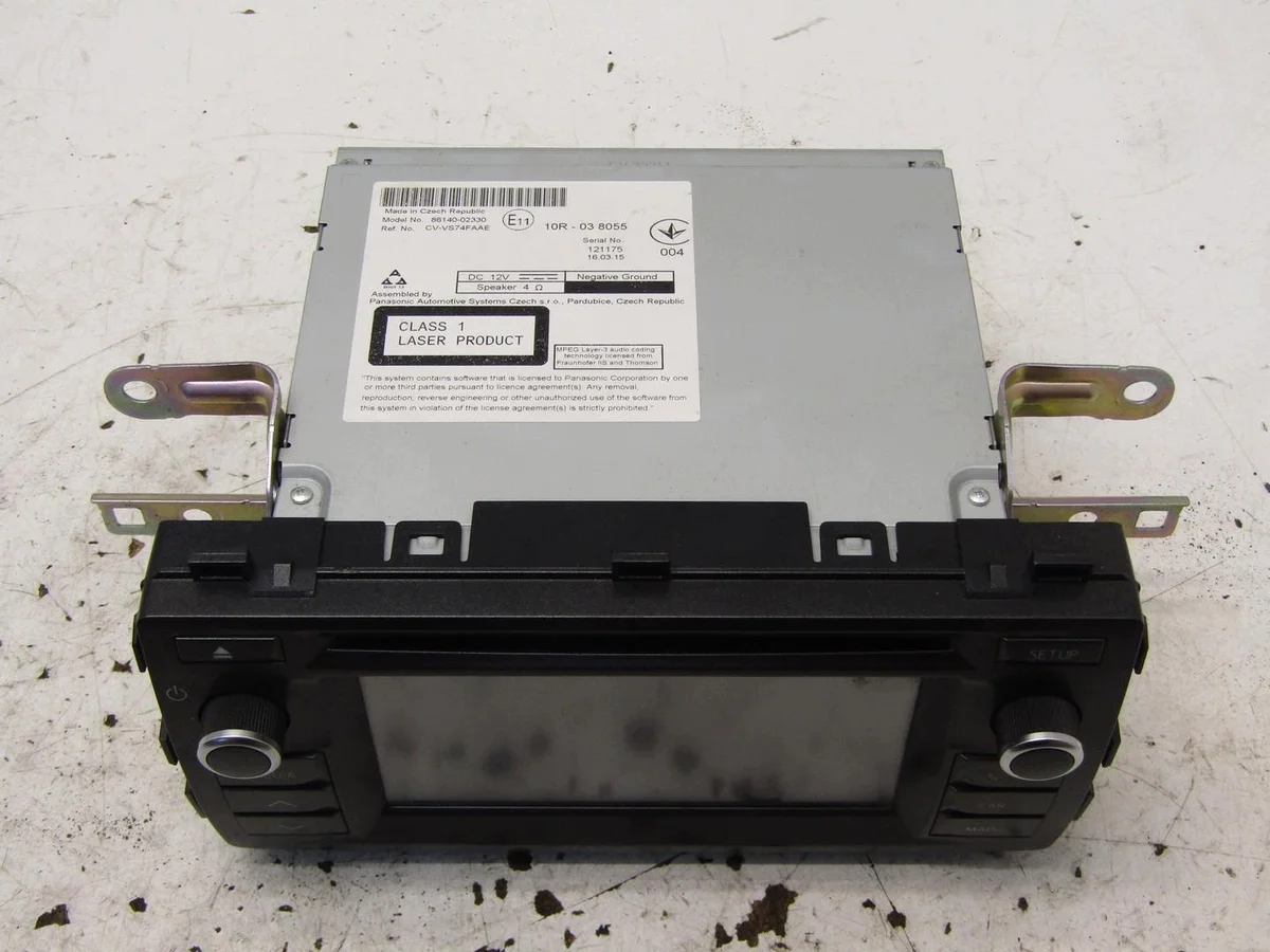 Toyota Auris II Kombi Display Screen 86140-02330