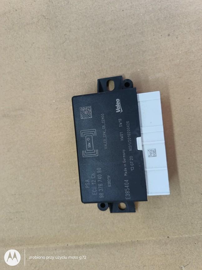 Opel Corsa F PDC-moduuli 9837674080