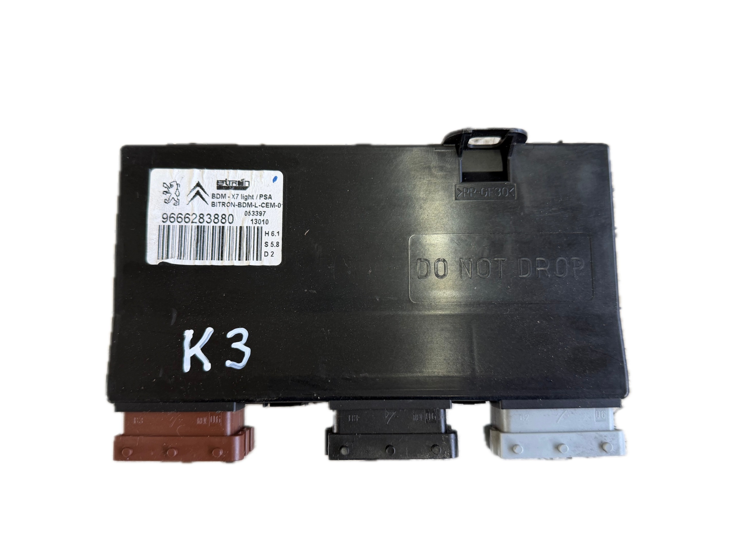 Citroen C5 III X7 9666283880 - Commande Siège image 2