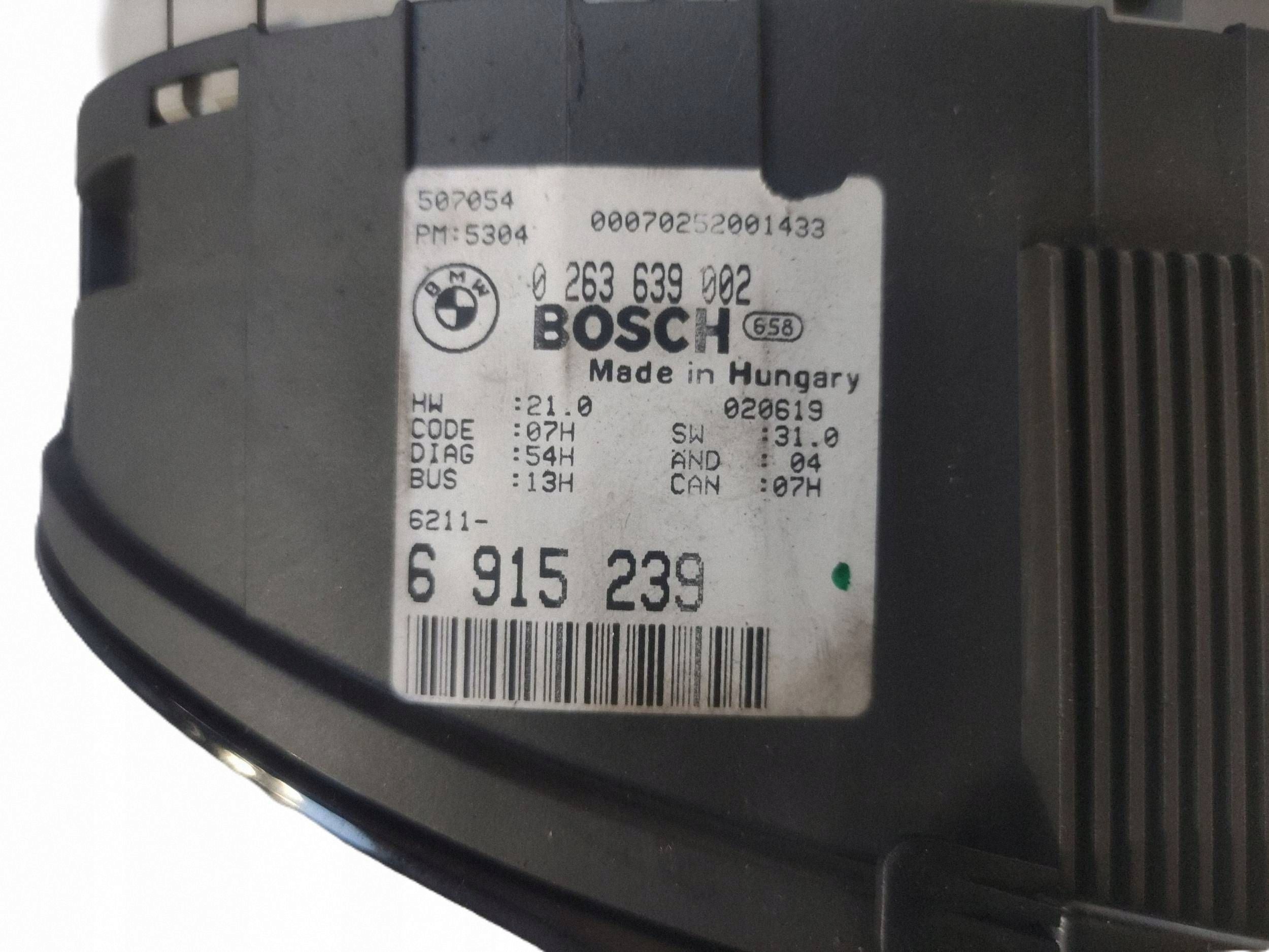 Compteur BMW 3 E46 0263639002 image 3