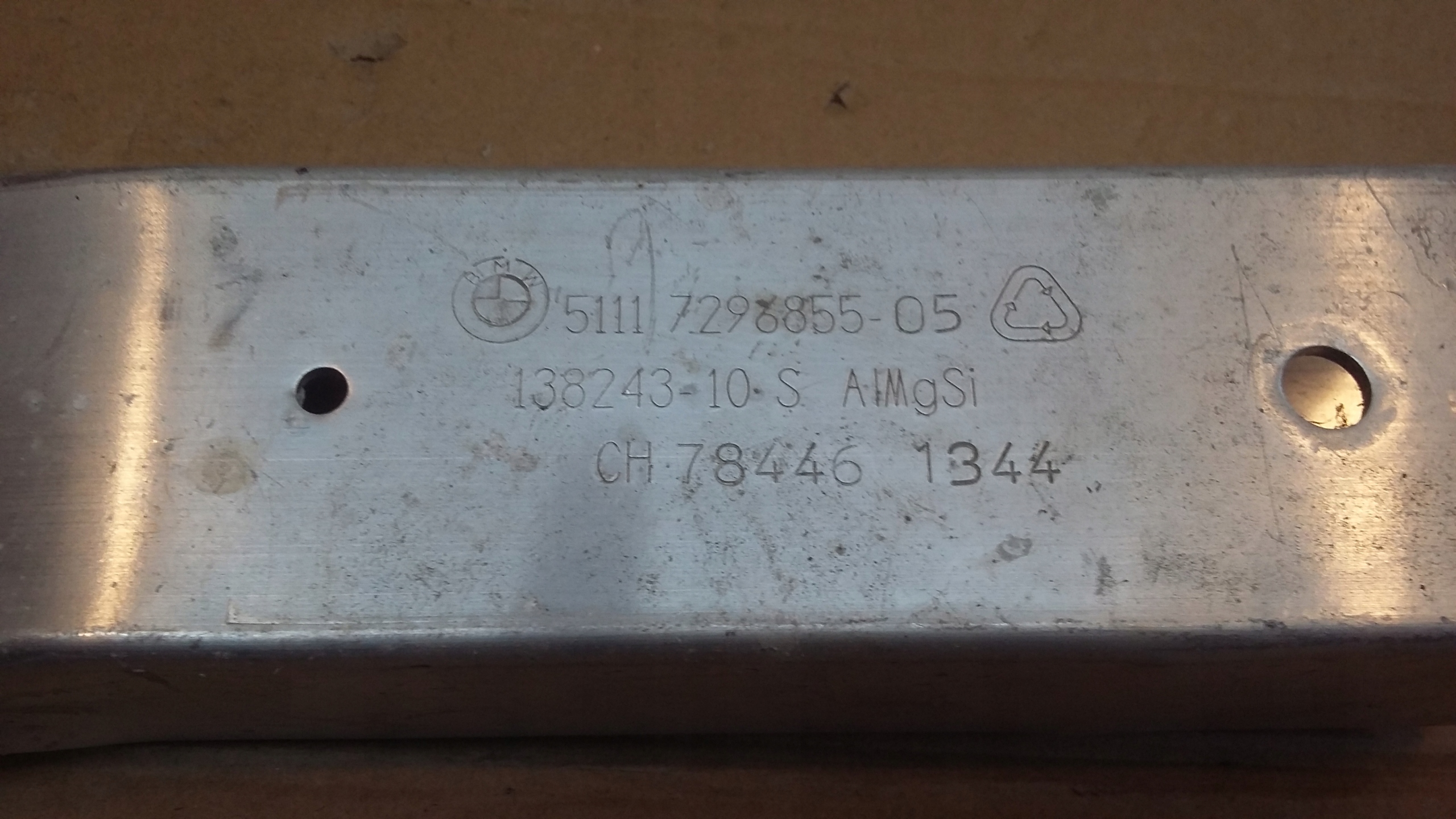 BMW i3 etuosa, vasen, käytetty, OEM 7296855