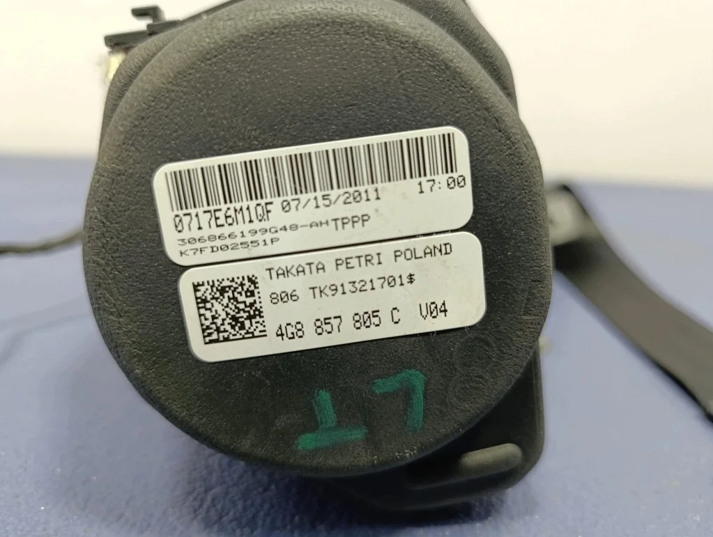 Audi A7 C7 Säkerhetsbälte Vänster Bak image 5