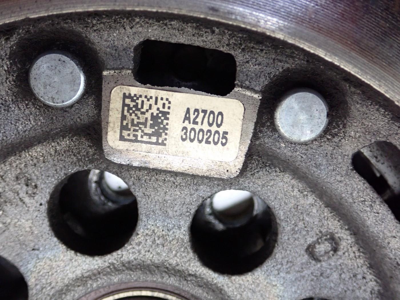 Kaksoismassapyörä Mercedes A2700300205 Käytetty image 3