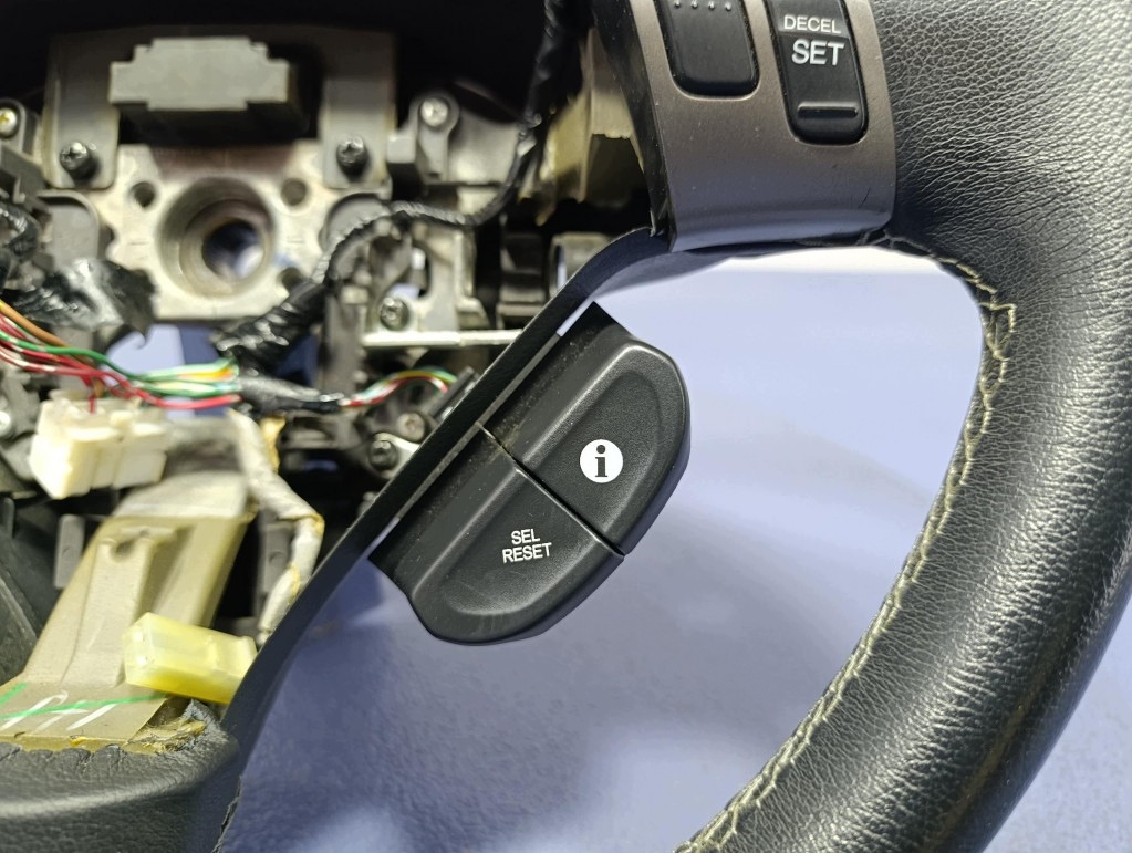 Honda Accord VII Lift 05 Lenkrad Leder Multifunktion