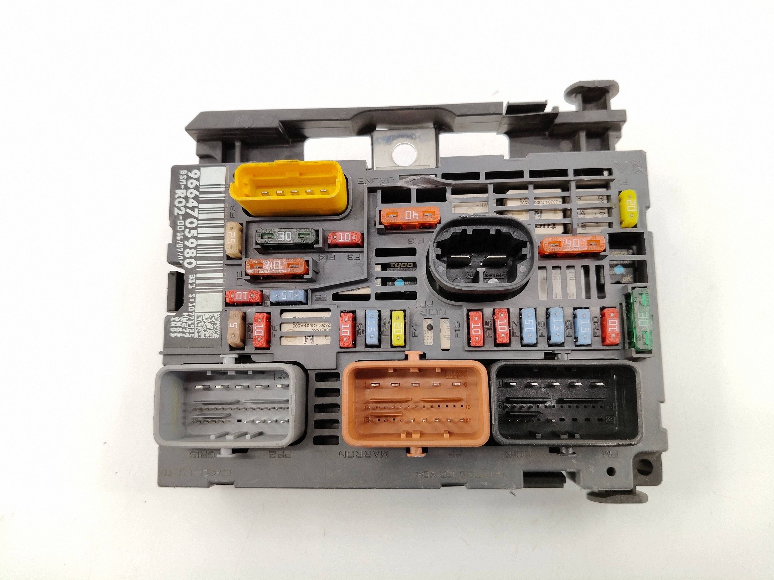 Módulo BSM Caixa Fusíveis Citroen Peugeot 9664705980