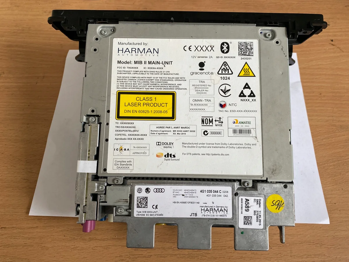 Navigation Audi A6 C7 MMI MIB 4G1035044C image 3