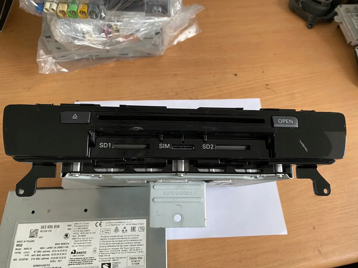 Navigation Audi A6 C7 MMI MIB 4G1035044C image 4