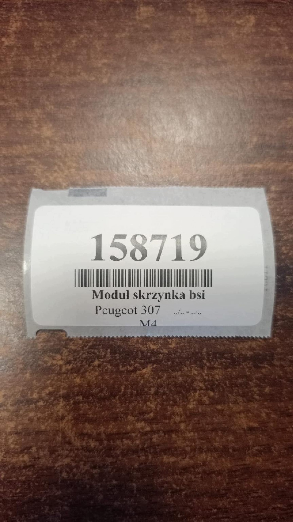 Peugeot 307 BSI Module F-158719-9650663980 image 9