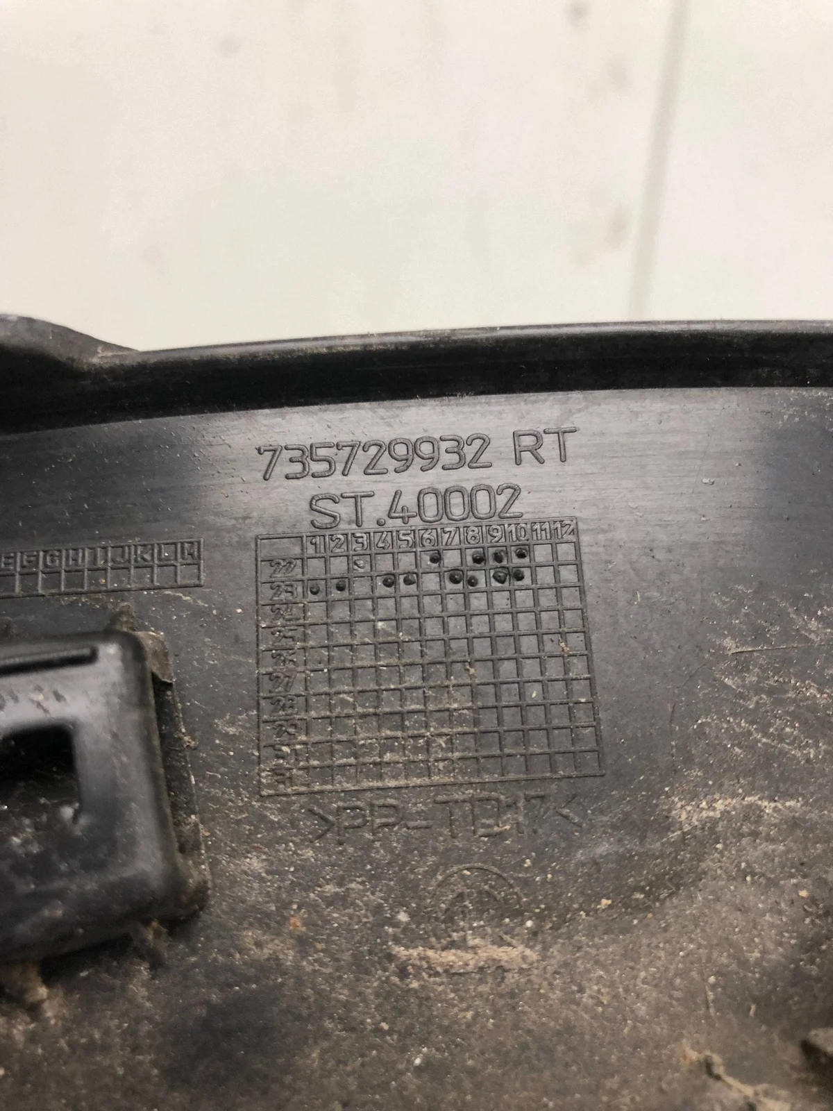 JEEP AVENGER 735729932 Moulure aile image 7