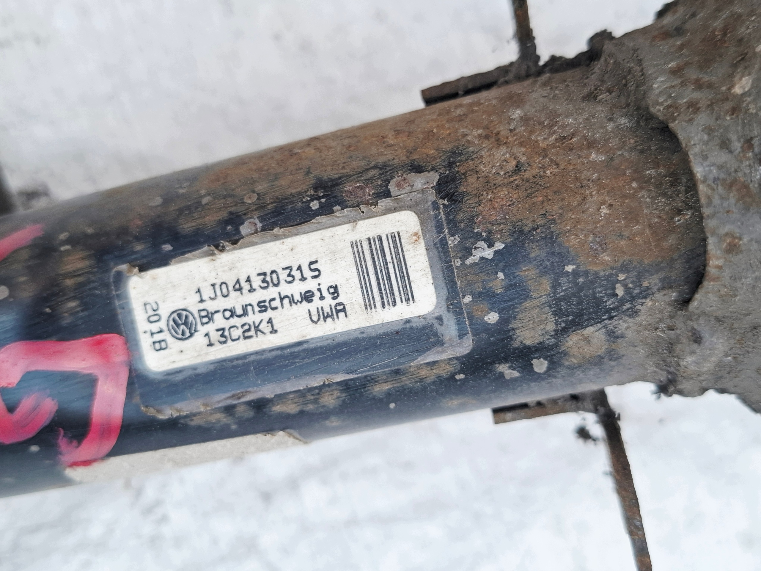 Schokdemper voor VW Golf IV Bora 1.6 8V SR 1J0413031S image 8