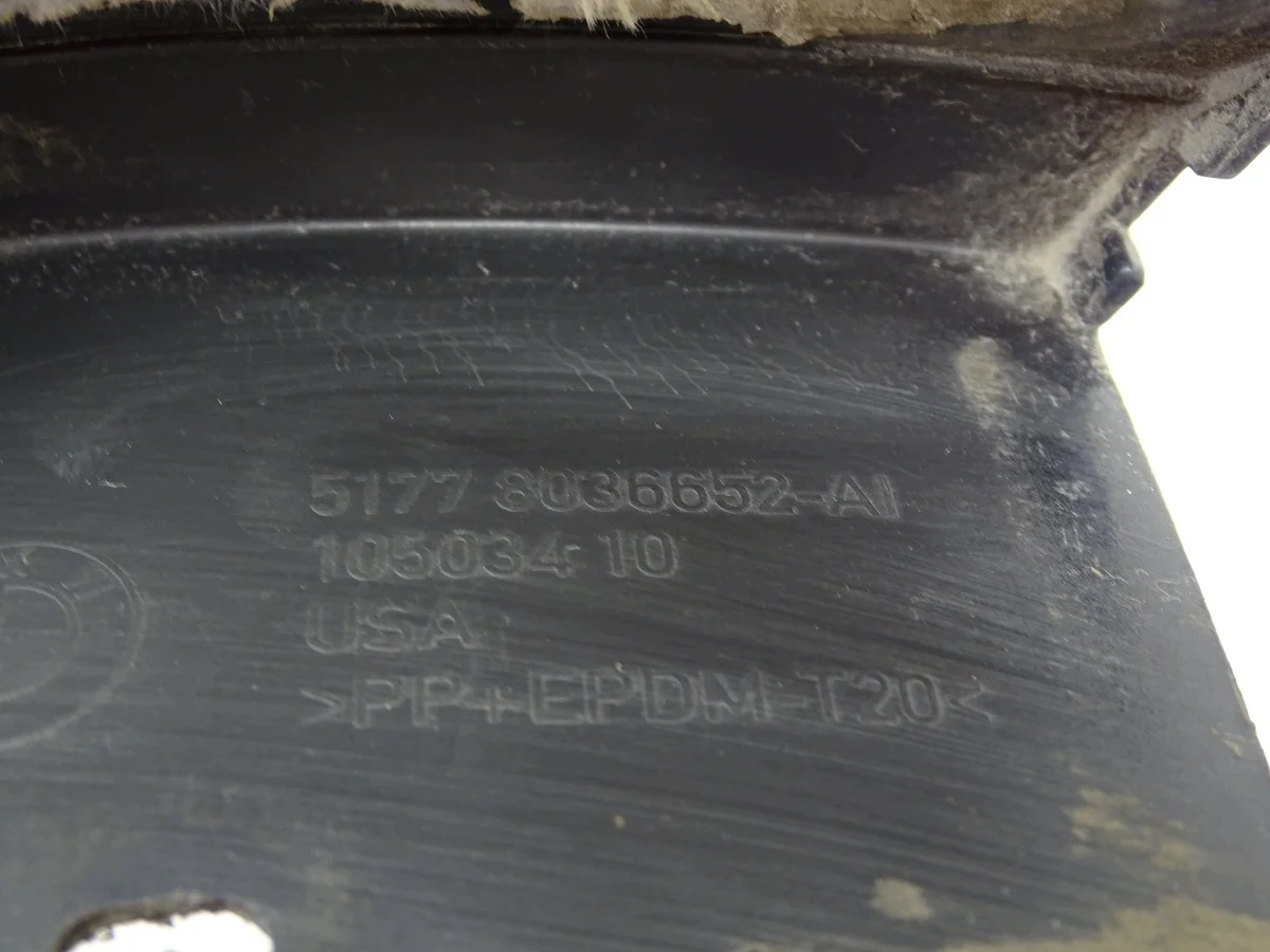 Spatbordrand BMW X5 (OEM 105034) image 10