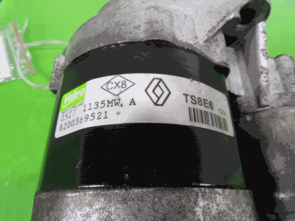 Startmotor Renault Thalia 1.2 16V D4F712 image 3