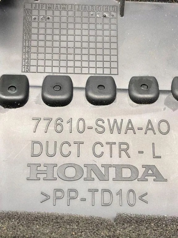 Honda CR-V II 77610SWAA0 - Entrada de Ar image 3