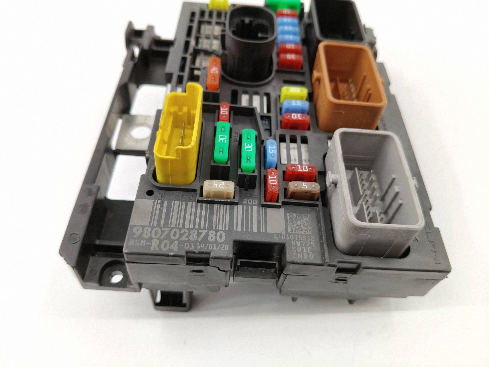 Modul BSM Sicherungskasten Peugeot Citroen 9807028780 image 4