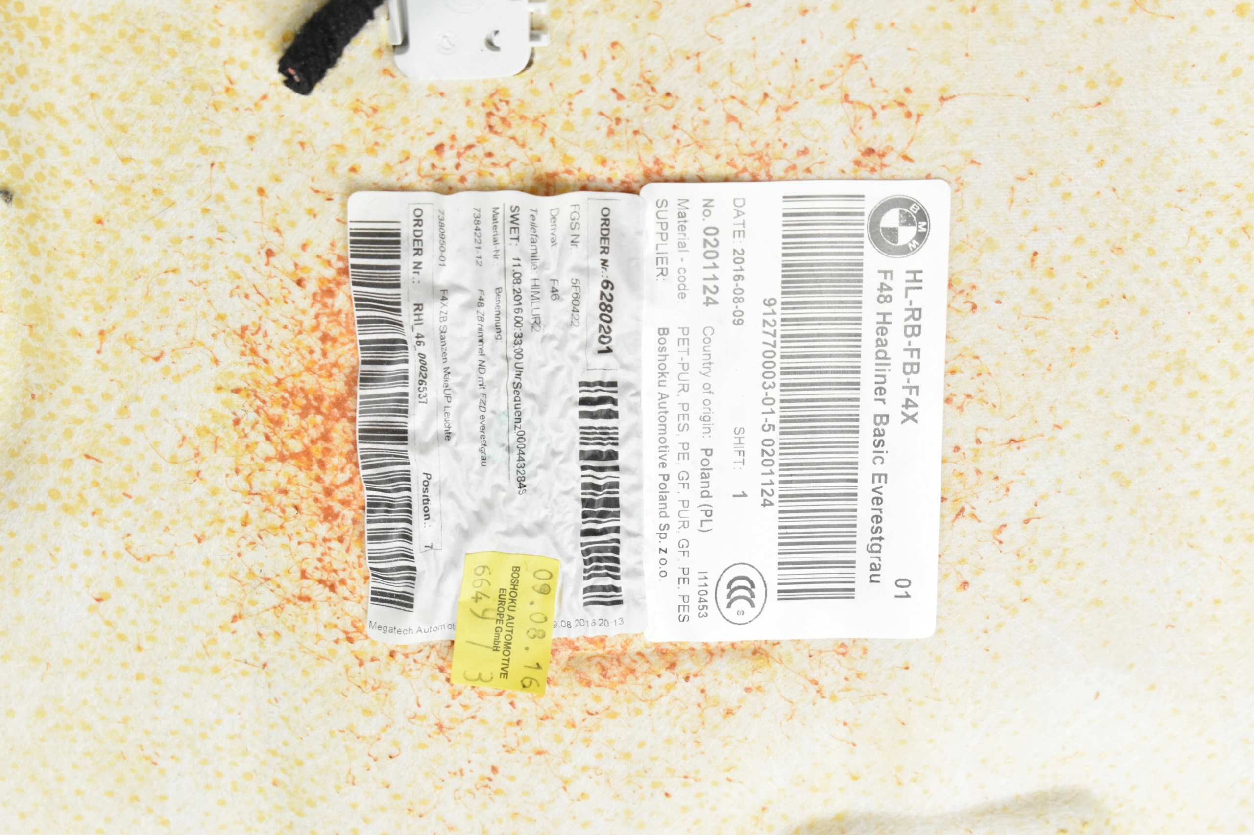 Techo interior BMW X1 F48 F48N 51449459384 image 7