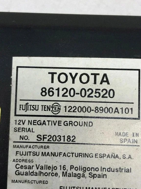 Toyota Auris Navigation Maps CD/DVD 8612002520 image 3