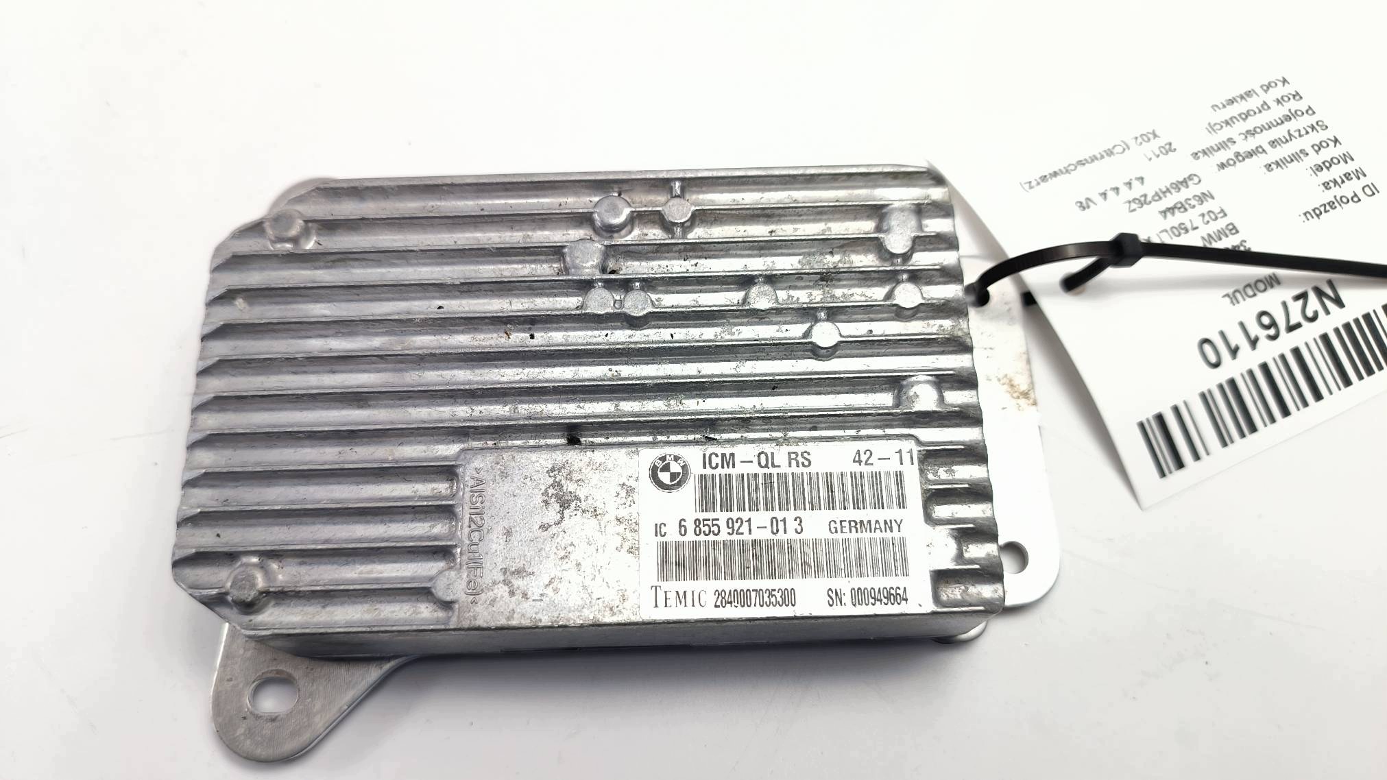 Modul ICM 6855921 BMW F01 F02 image 2