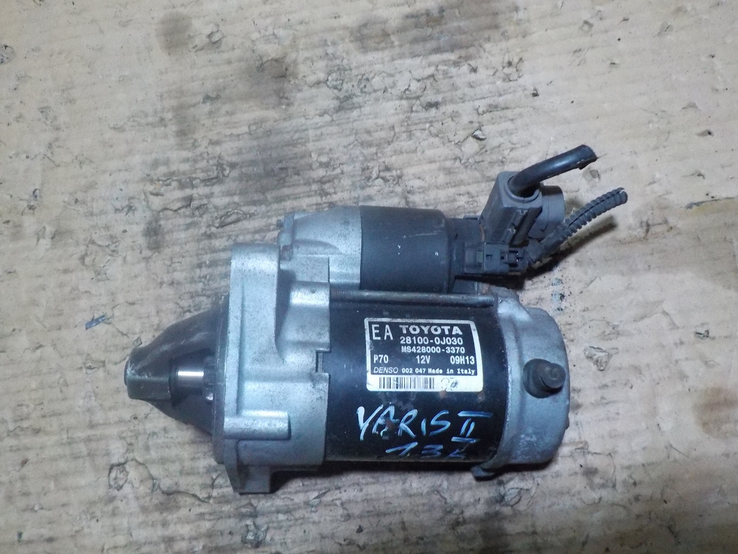 Toyota Yaris II 1.3B Motor de Arranque 28100-0J030