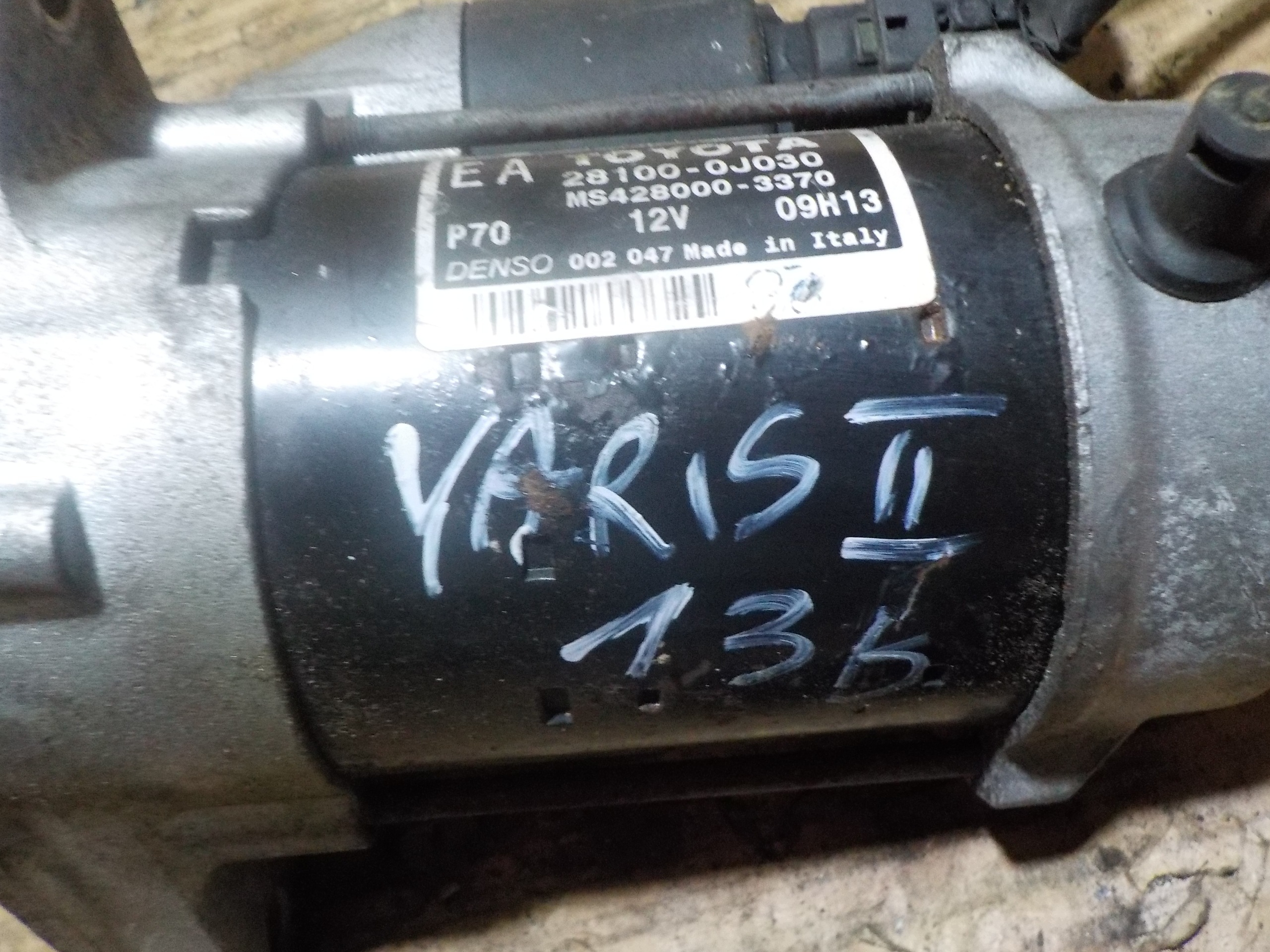 Toyota Yaris II 1.3B Motor de Arranque 28100-0J030