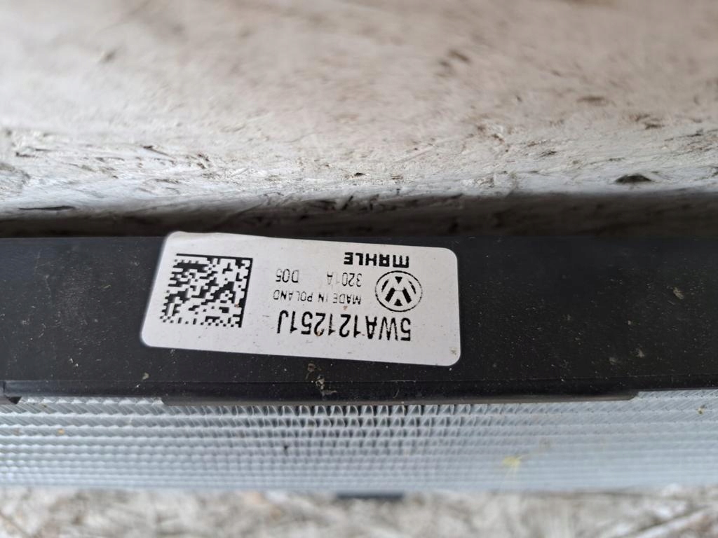 Zusatzkühler 5WA121251J VW Audi Skoda Seat image 3