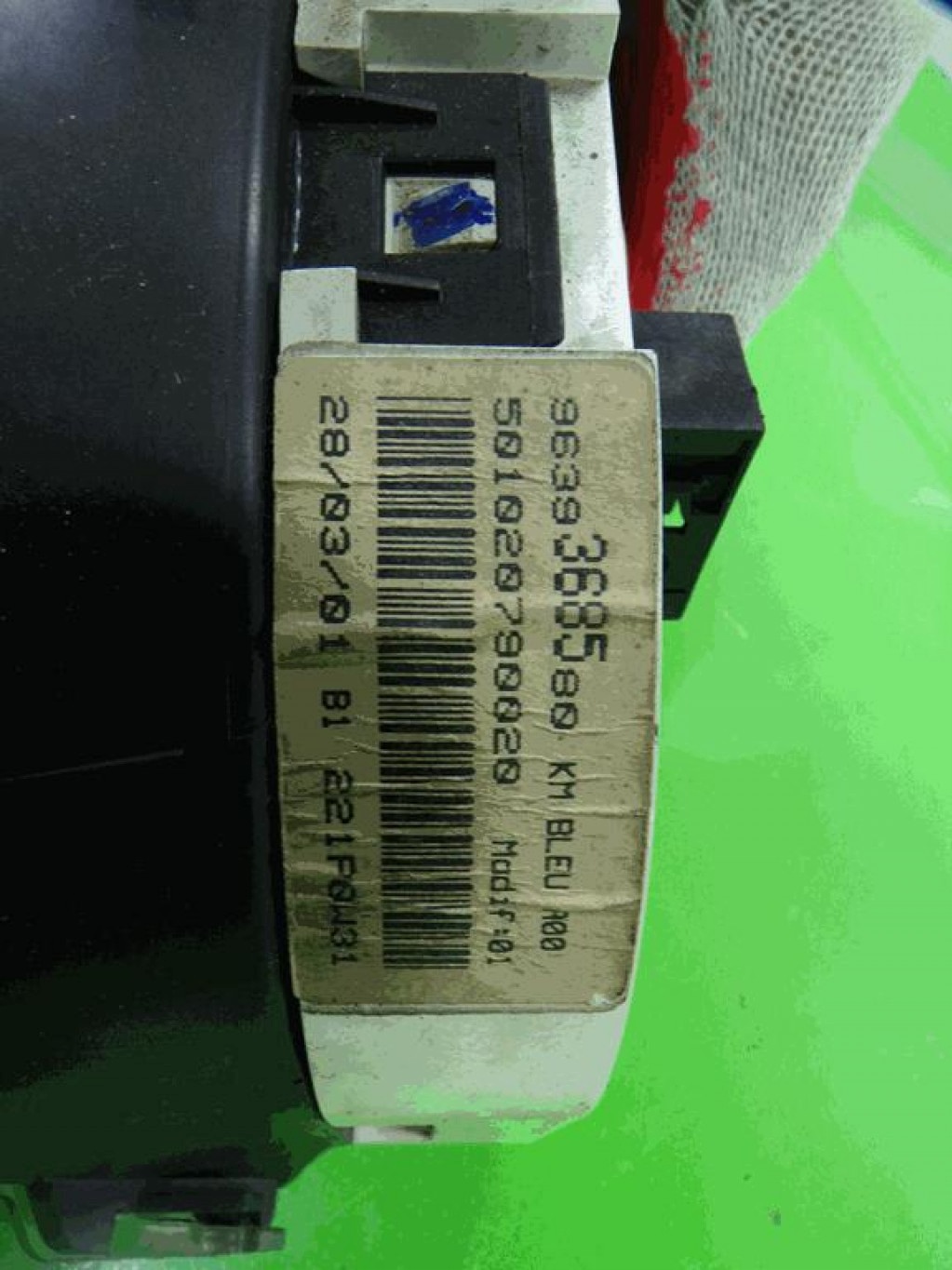 Citroen Berlingo I 1.9 DW8 Tacho 9639368580 image 3