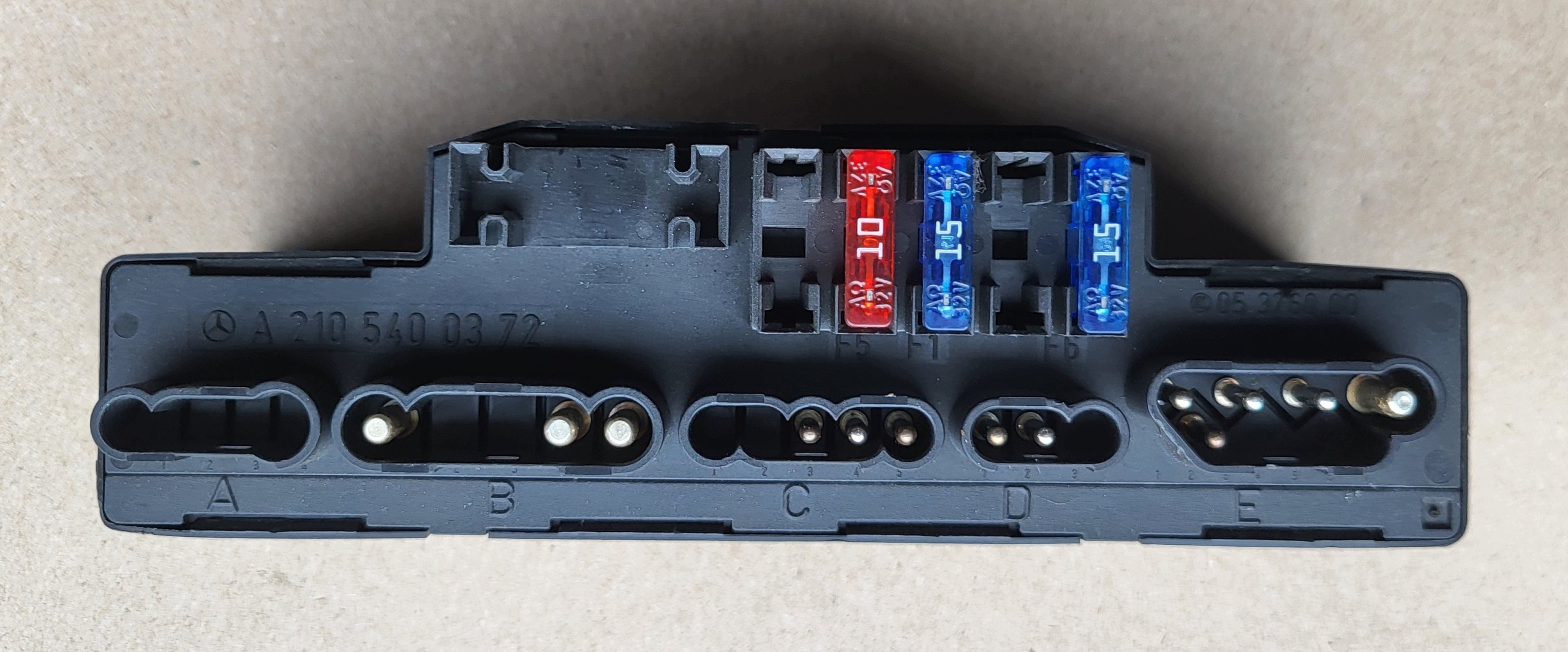 Fuse Box Module BSI Mercedes E-Class W210 2.2D image 2