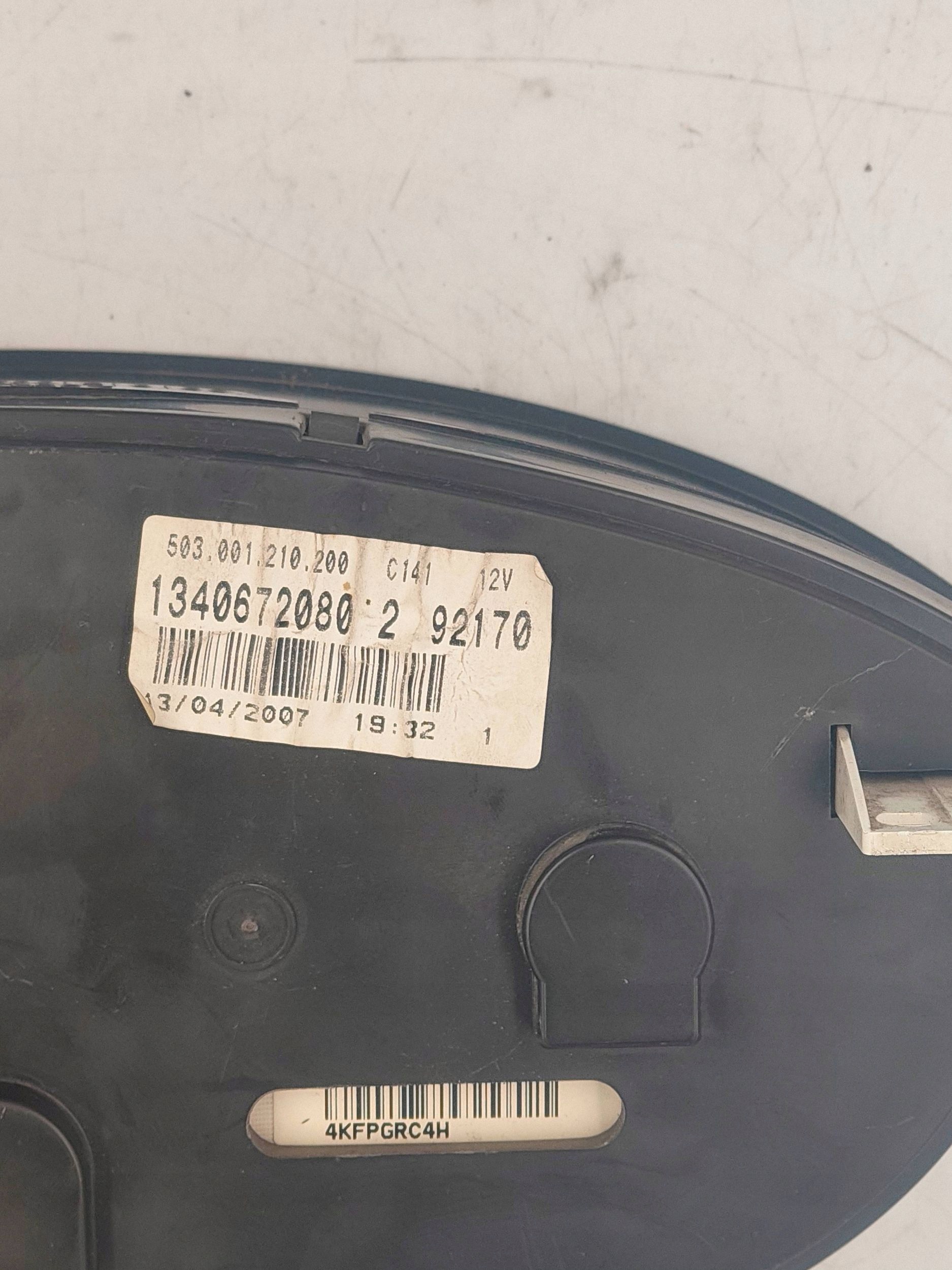 Used PEUGEOT BOXER II 2.2 HDI Instrument Cluster 1340672080